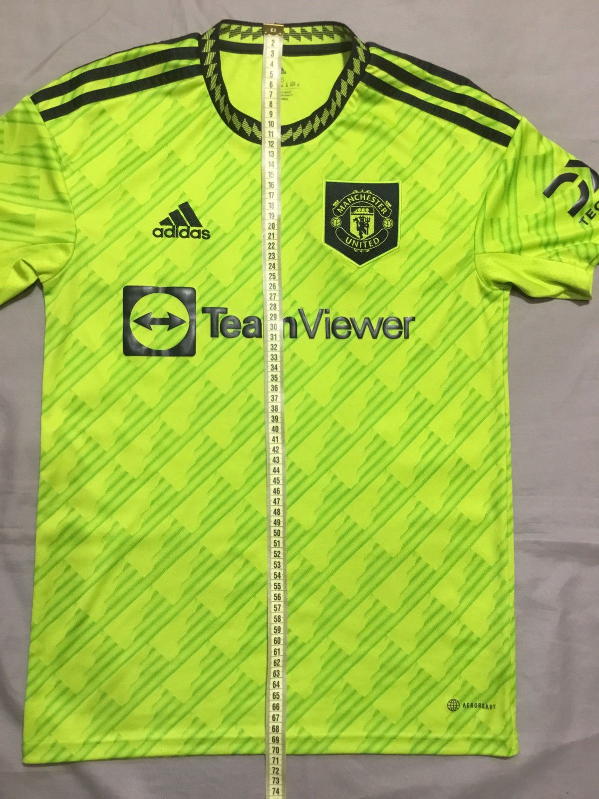 Adidas Adidas Manchester United 22/23 3rd Football Shirt Size XS Size US XS / EU 42 / 0 - 7 Thumbnail