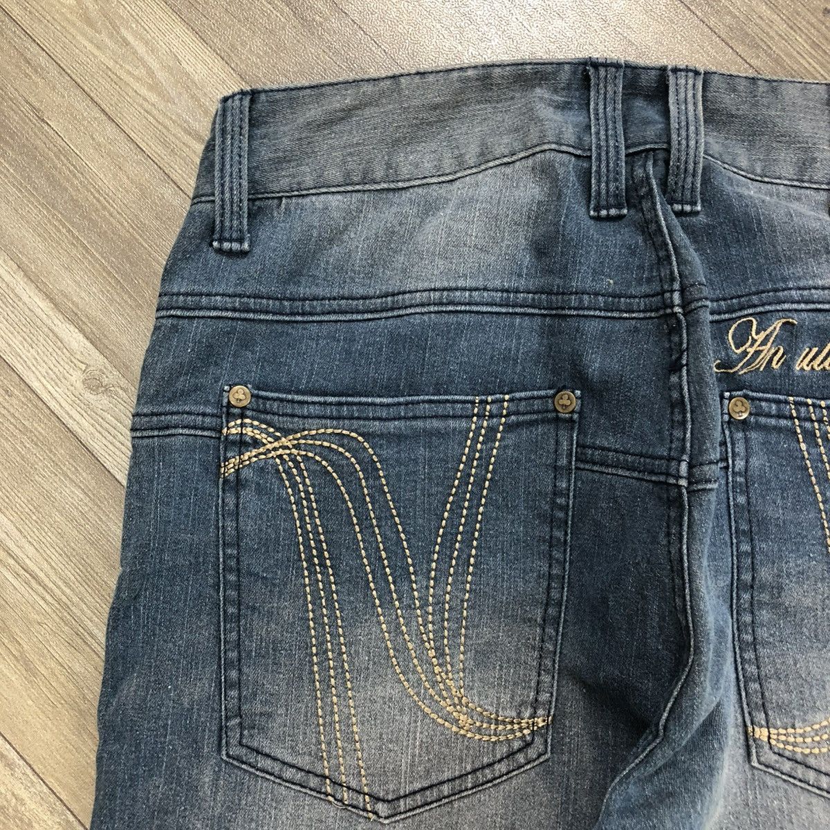 Norton × Sports Specialties 2000s Norton World Champions Biker Jeans Size US 31 - 11 Thumbnail