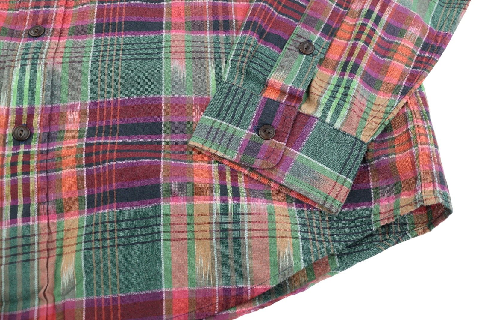 Ralph Lauren L Colourful Check Fit Spread Neck Casual Shirt 87030 Size US L / EU 52-54 / 3 - 5 Thumbnail