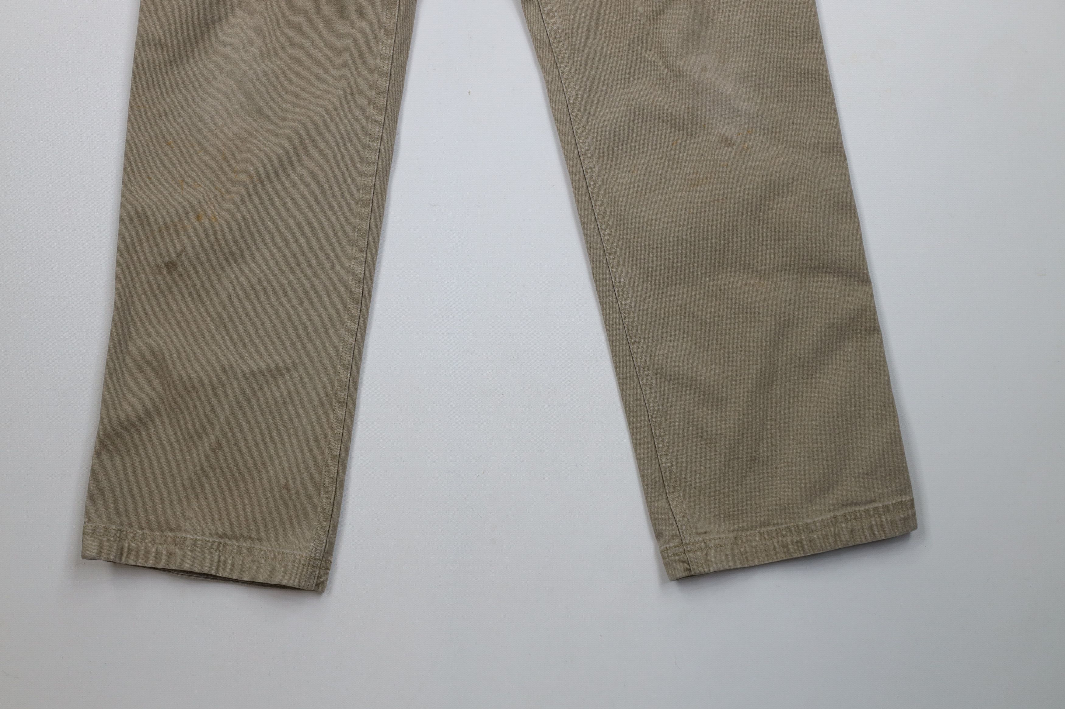 Duluth Trading Company × Vintage Duluth Trading Co Flex Fire Hose Canvas Workwear Pants Size US 32 / EU 48 - 4 Thumbnail