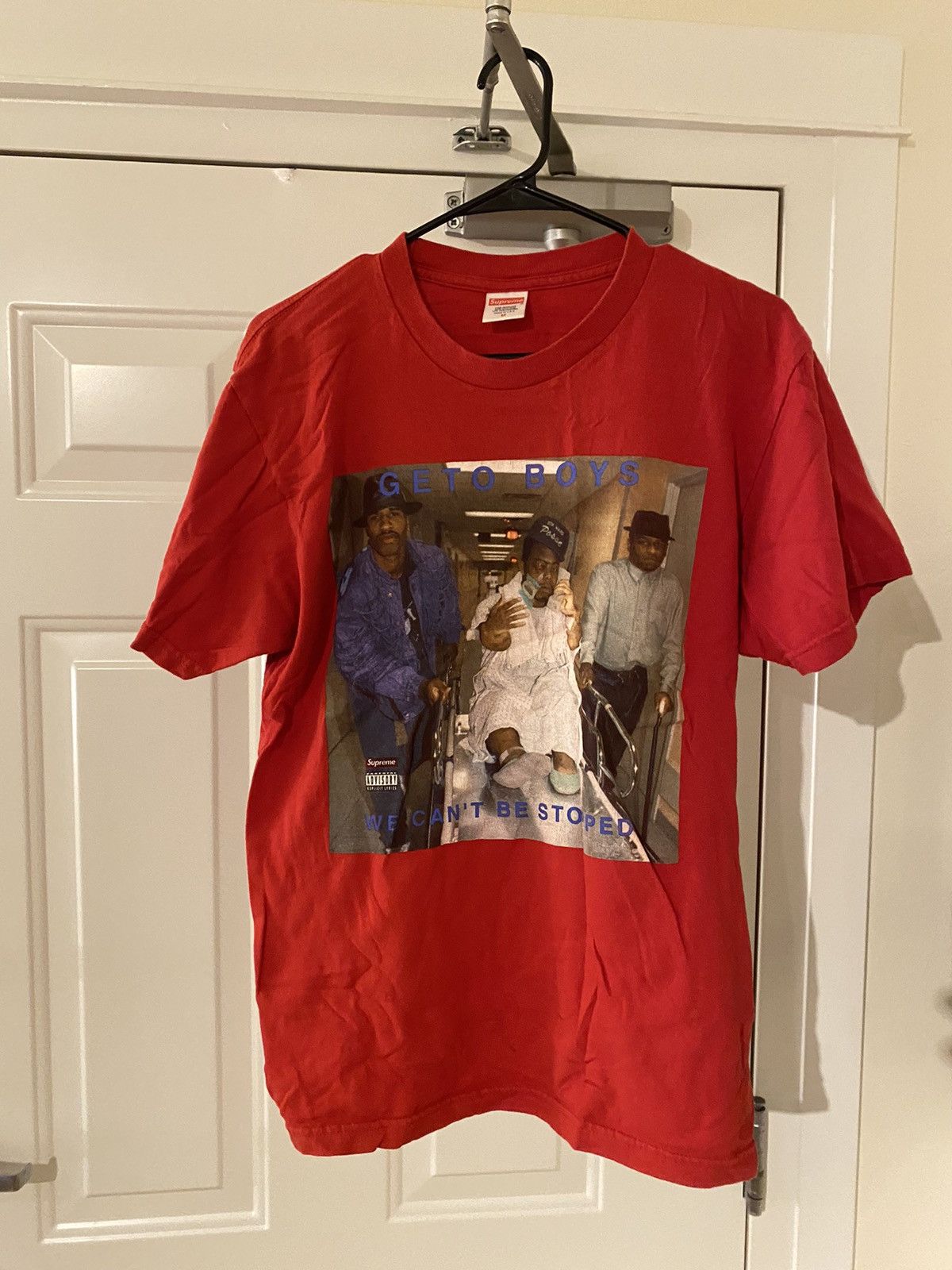 Supreme Supreme x Geto Boyz Red Shirt Size US M / EU 48-50 / 2 - 2 Thumbnail