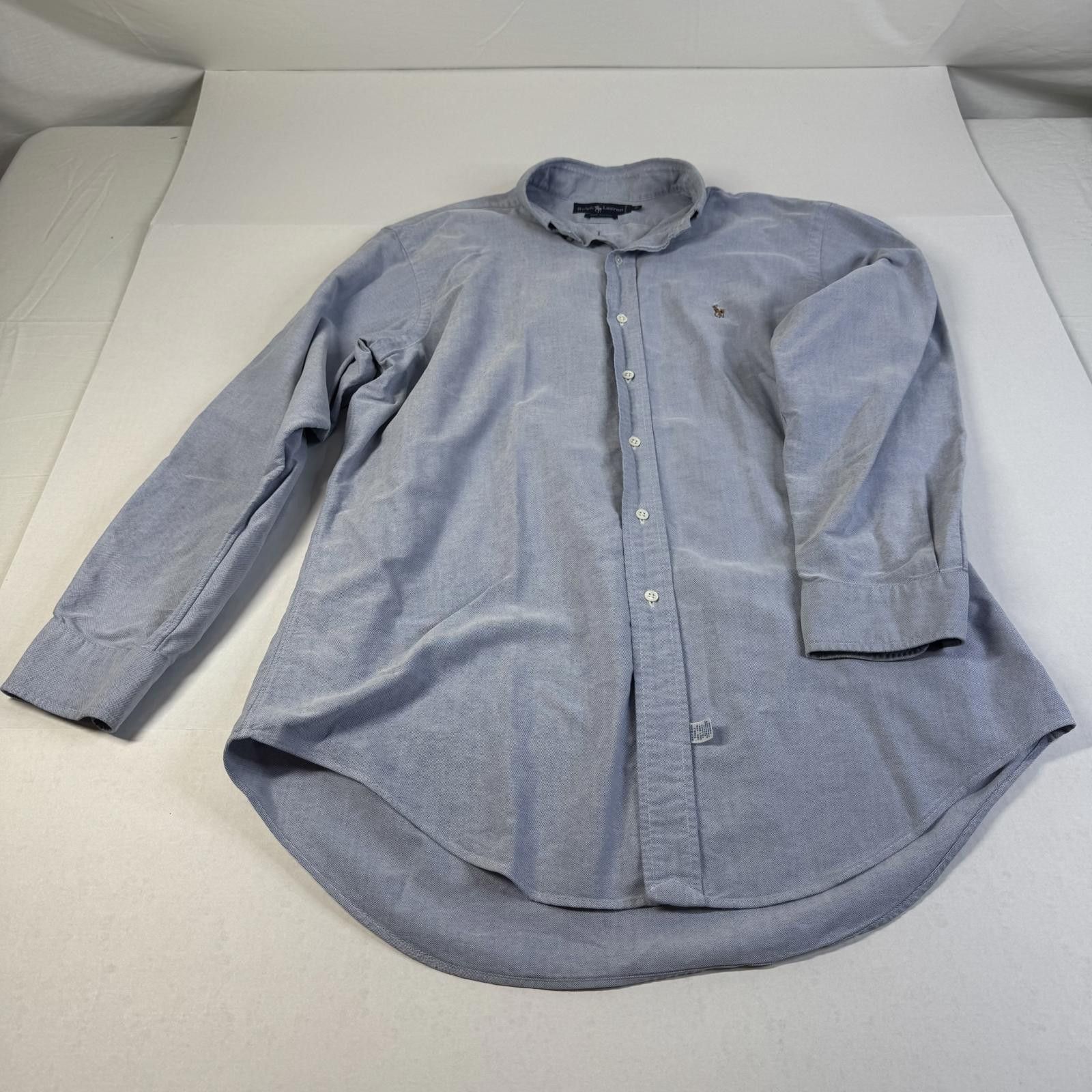 Polo Ralph Lauren Ralph Lauren Men’s Denim Blue Button Up Long Sleeve Size L Size US L / EU 52-54 / 3 - 1 Thumbnail