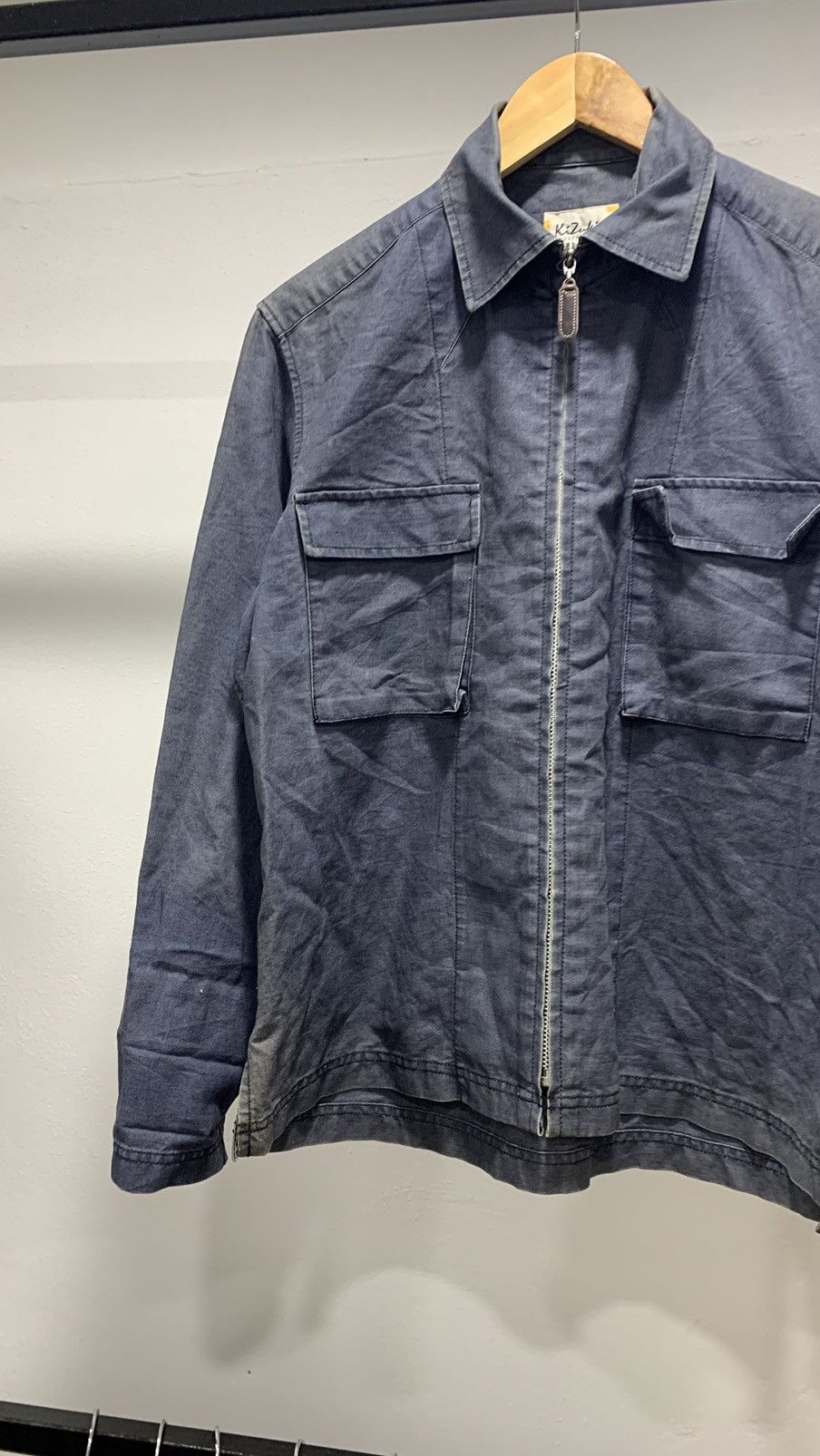 Designer × Japanese Brand × Vintage Kazutaka Kato Kizuki Casual Jacket Double Pocket Size US M / EU 48-50 / 2 - 3 Thumbnail