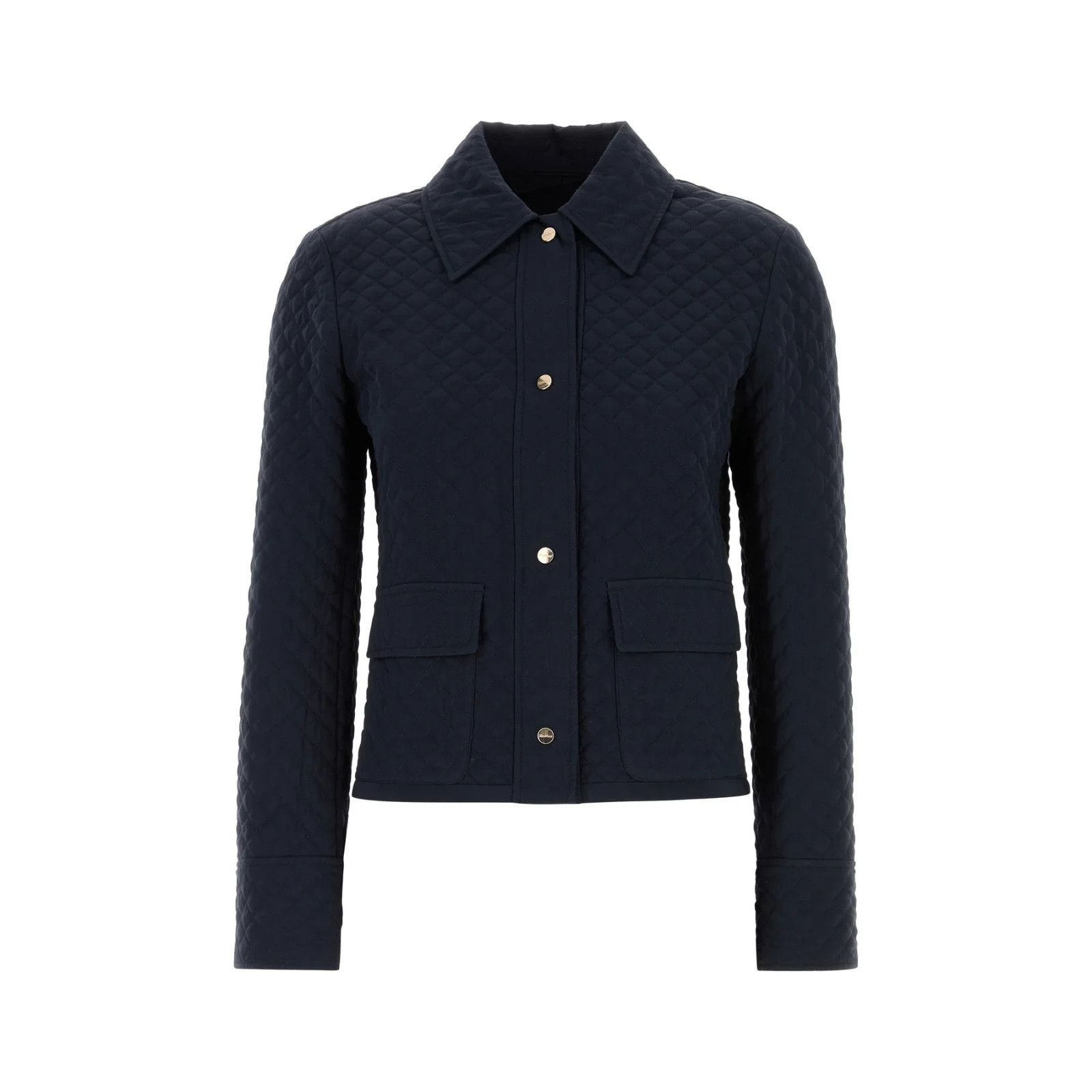 MAX MARA Fado Dark Blue Silk Jacket New & Authentic (Women's