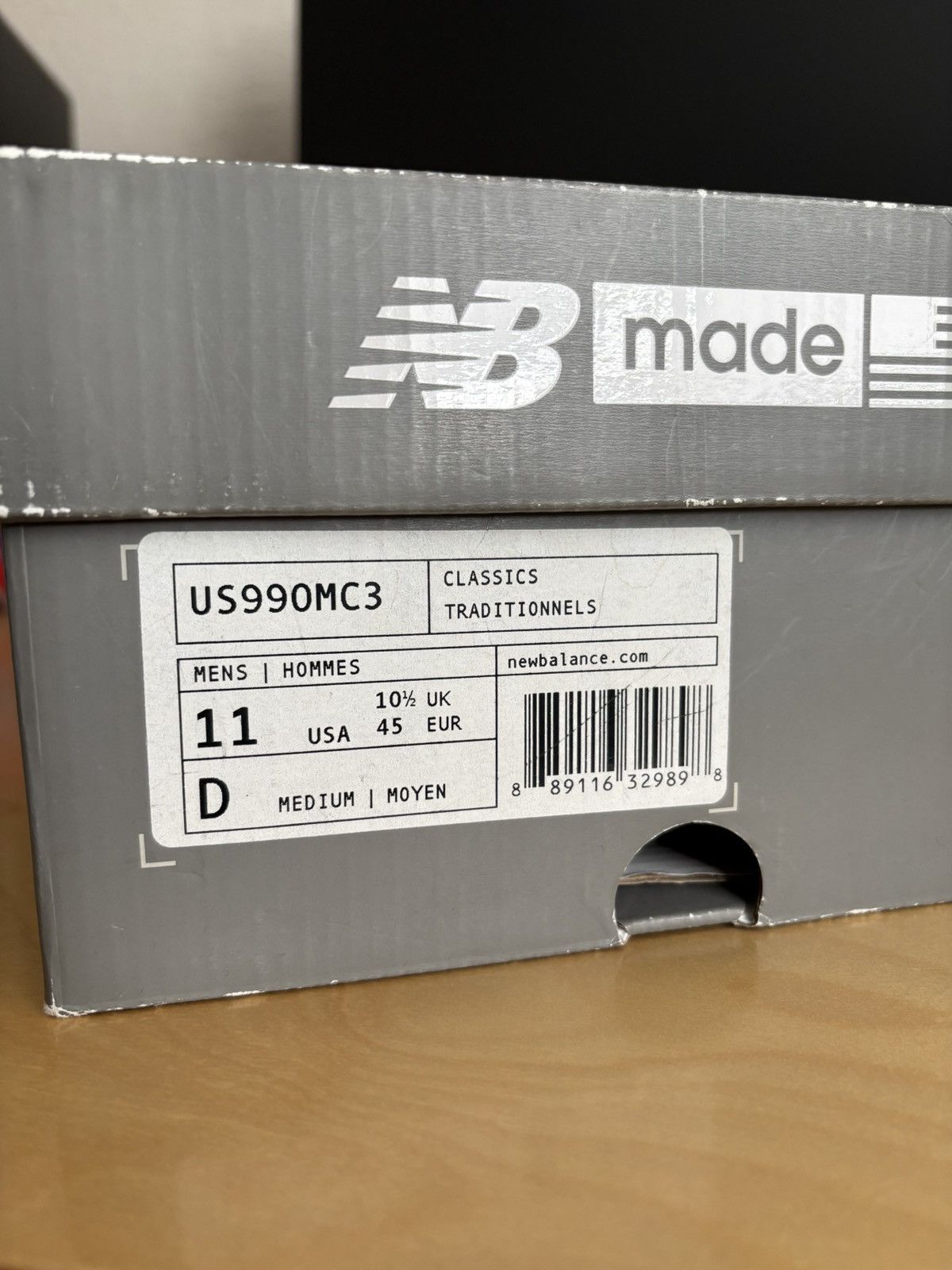 New Balance × Stray Rats New Balance 990v3 Stray Rats OG NON JOKER Size US 11 / EU 44 - 7 Thumbnail