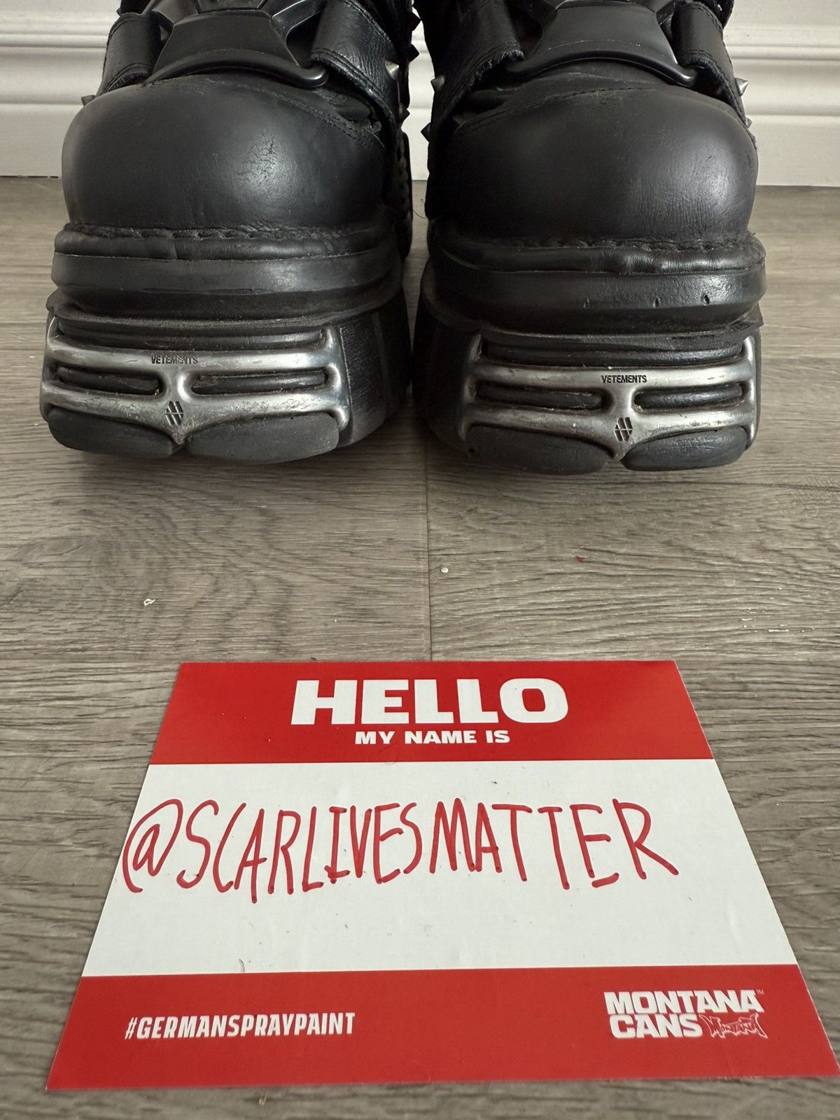 New Rock × Vetements Vetements x New Rock Gamer boots Size US 9 / EU 42 - 7 Thumbnail