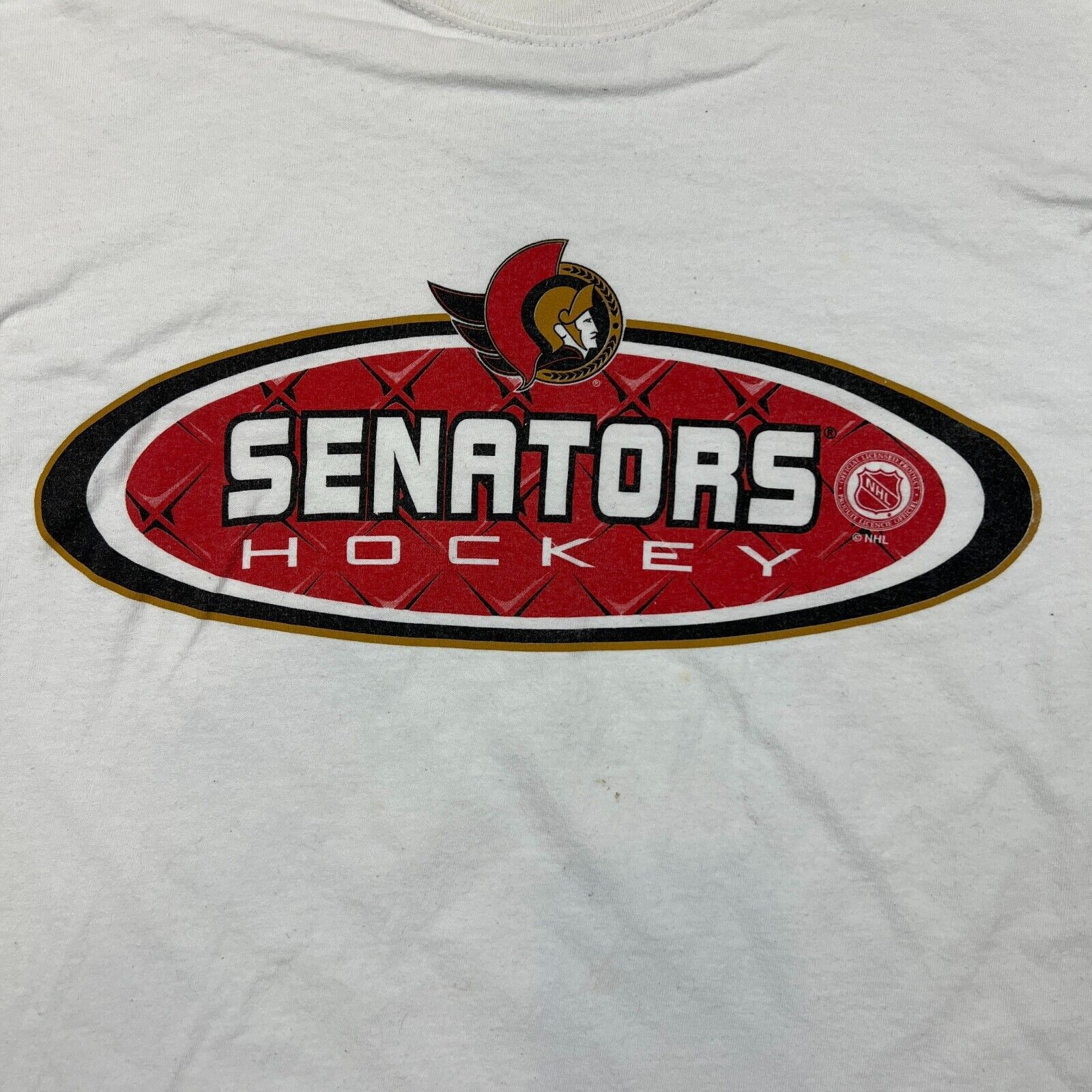 NHL × Vintage Vintage Y2K Ottawa Senators T Shirt Large NHL Hockey Tee Size US L / EU 52-54 / 3 - 2 Thumbnail