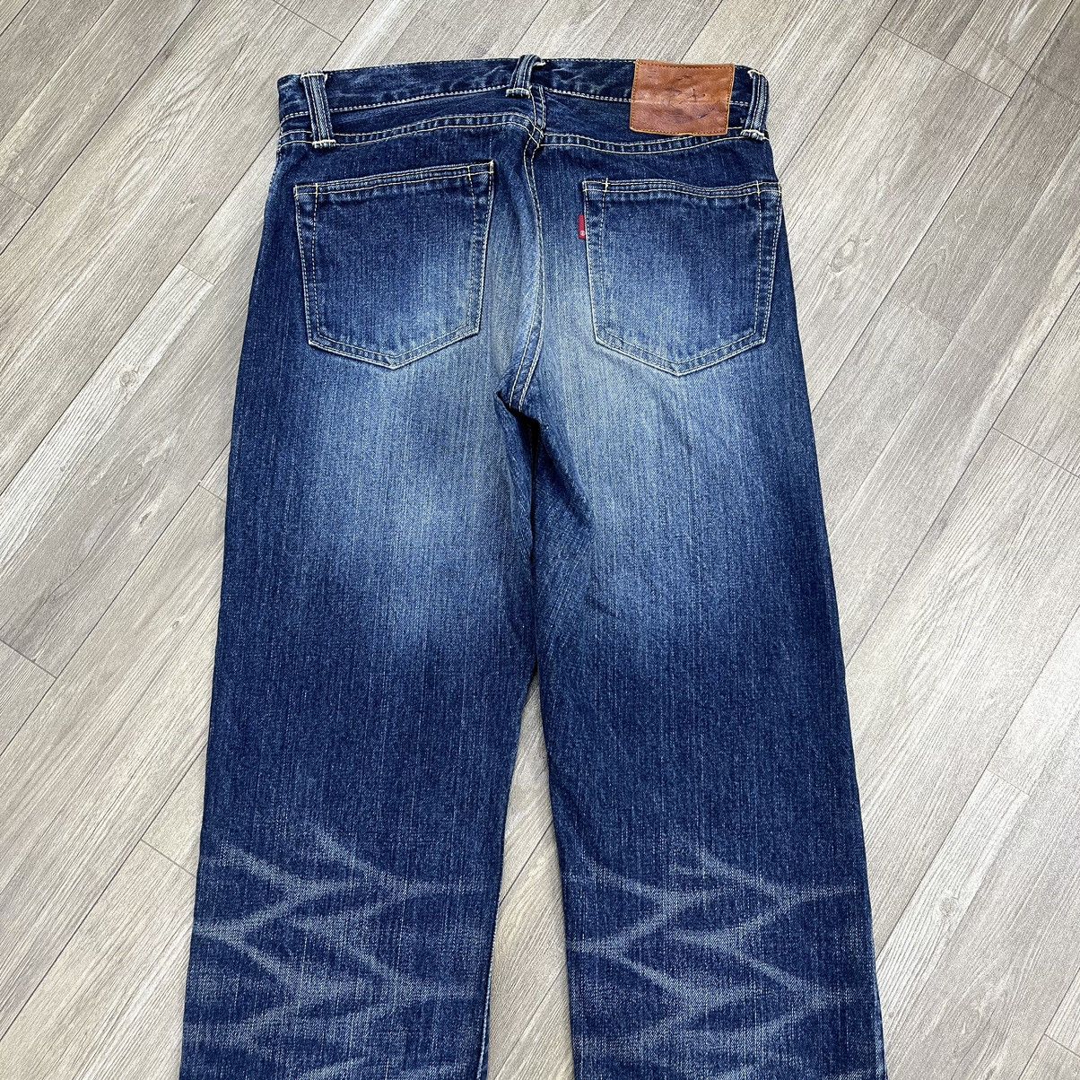 Eternal × Japanese Brand × Vintage Vintage Eternal Half Selvedge Faded Honeycomb Denim Jeans Size US 29 - 18 Thumbnail