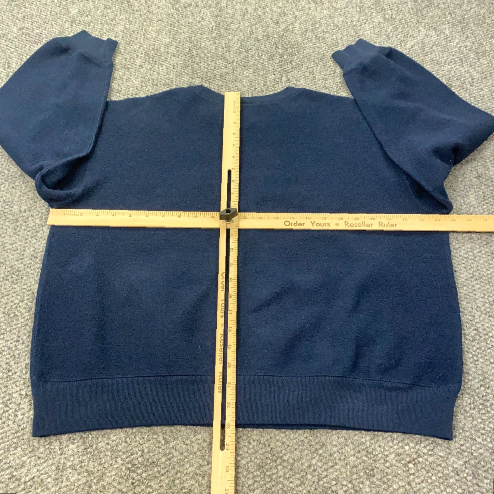 Vintage VINTAGE Pepsi Cola Sweatshirt Mens Large Blue Reverse Fleece Sweater Boxy 80s 90s Size US L / EU 52-54 / 3 - 5 Thumbnail