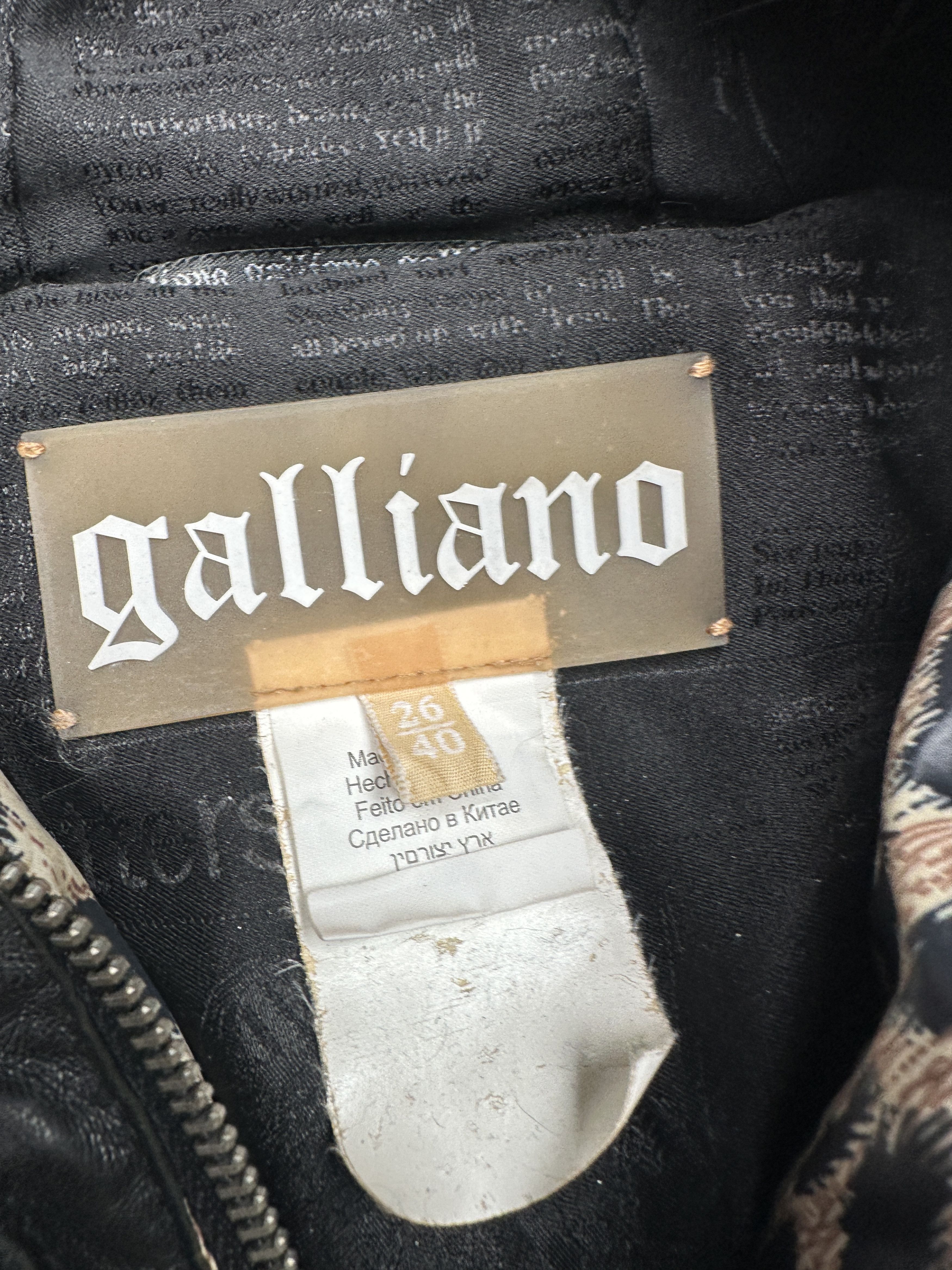 John Galliano Galliano Leopard Print Hooded Jacket Size S / US 4 / IT 40 - 5 Thumbnail