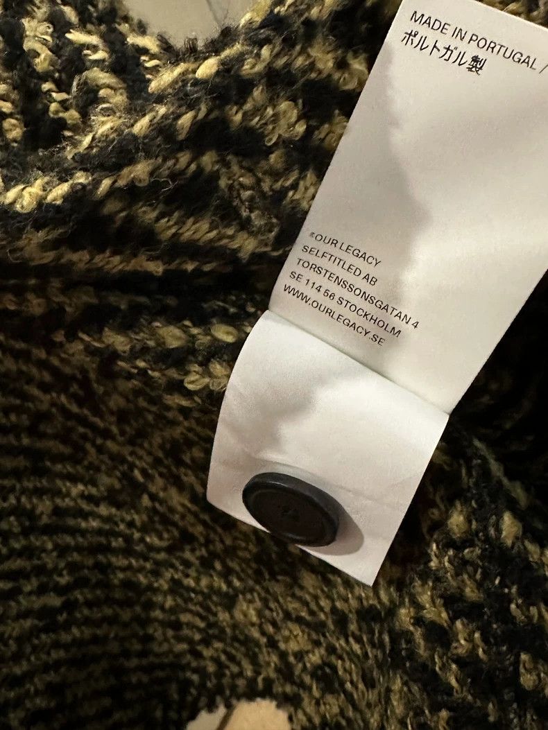 Our Legacy our legacy size 52 Brown and yellow twill knitted shirt ja Size US M / EU 48-50 / 2 - 5 Thumbnail