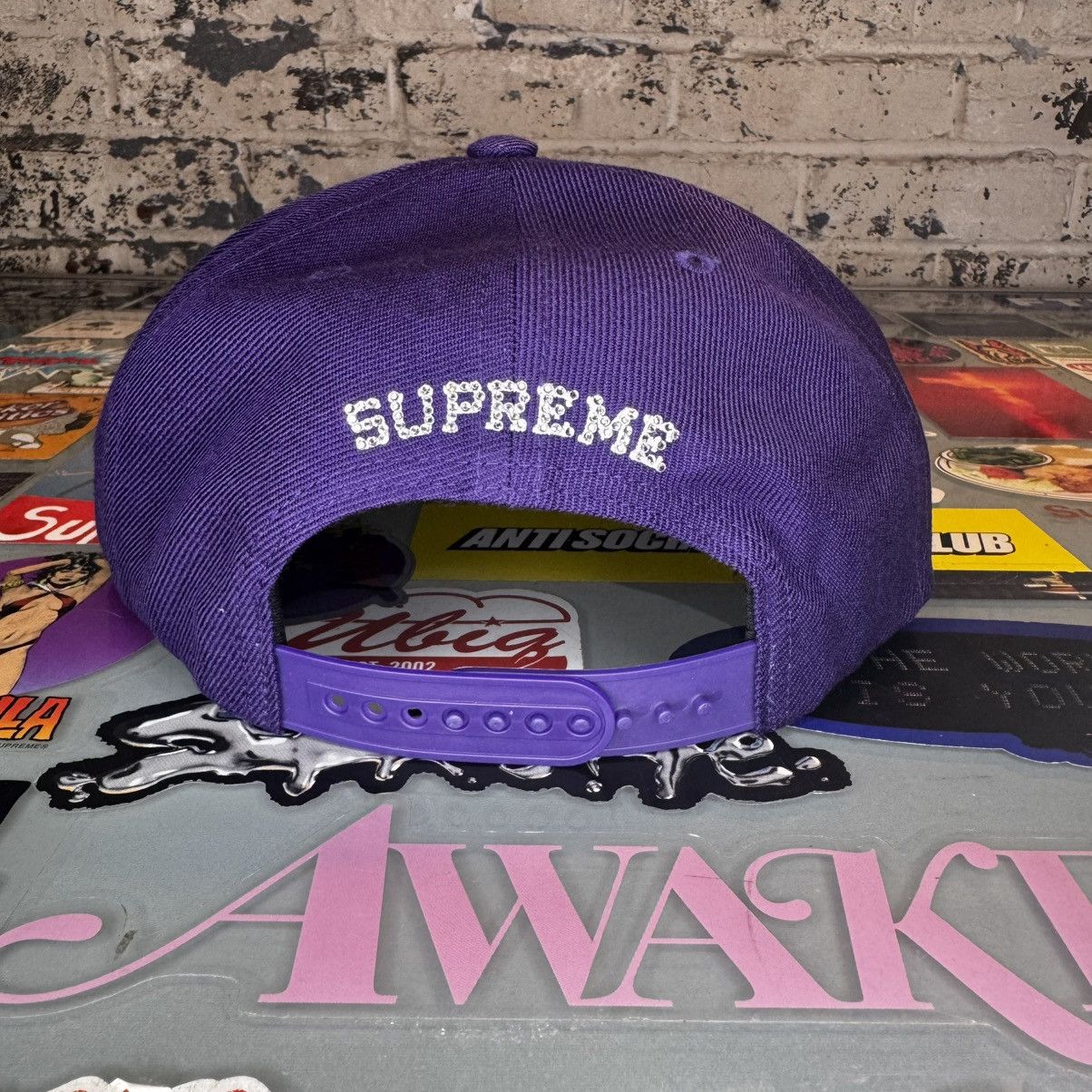Supreme Supreme DJ Screw SUC 5 Panel Purple SS26 Adjustable Size ONE SIZE - 3 Thumbnail