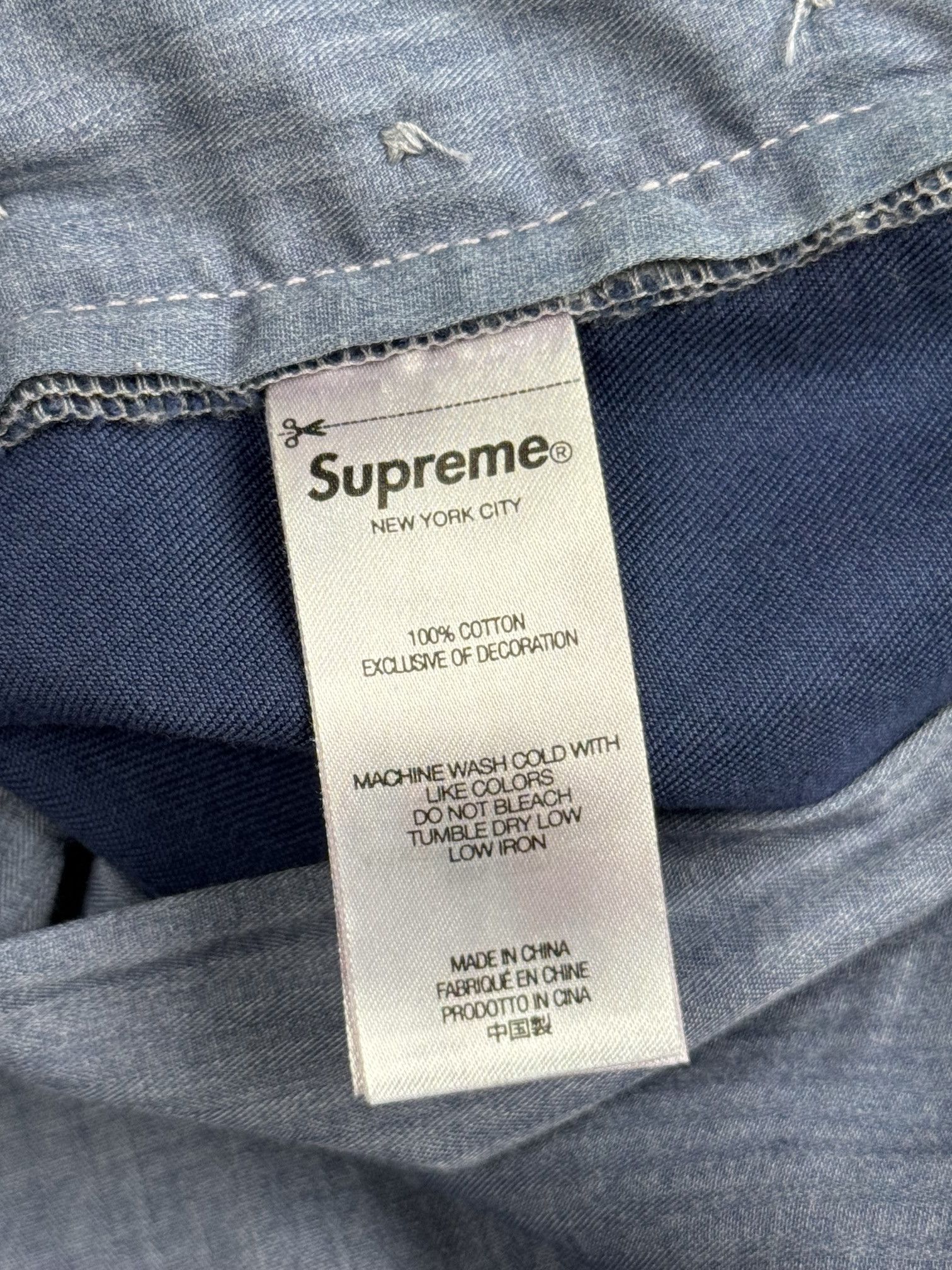 Supreme supreme washed pants Size US 30 / EU 46 - 6 Thumbnail