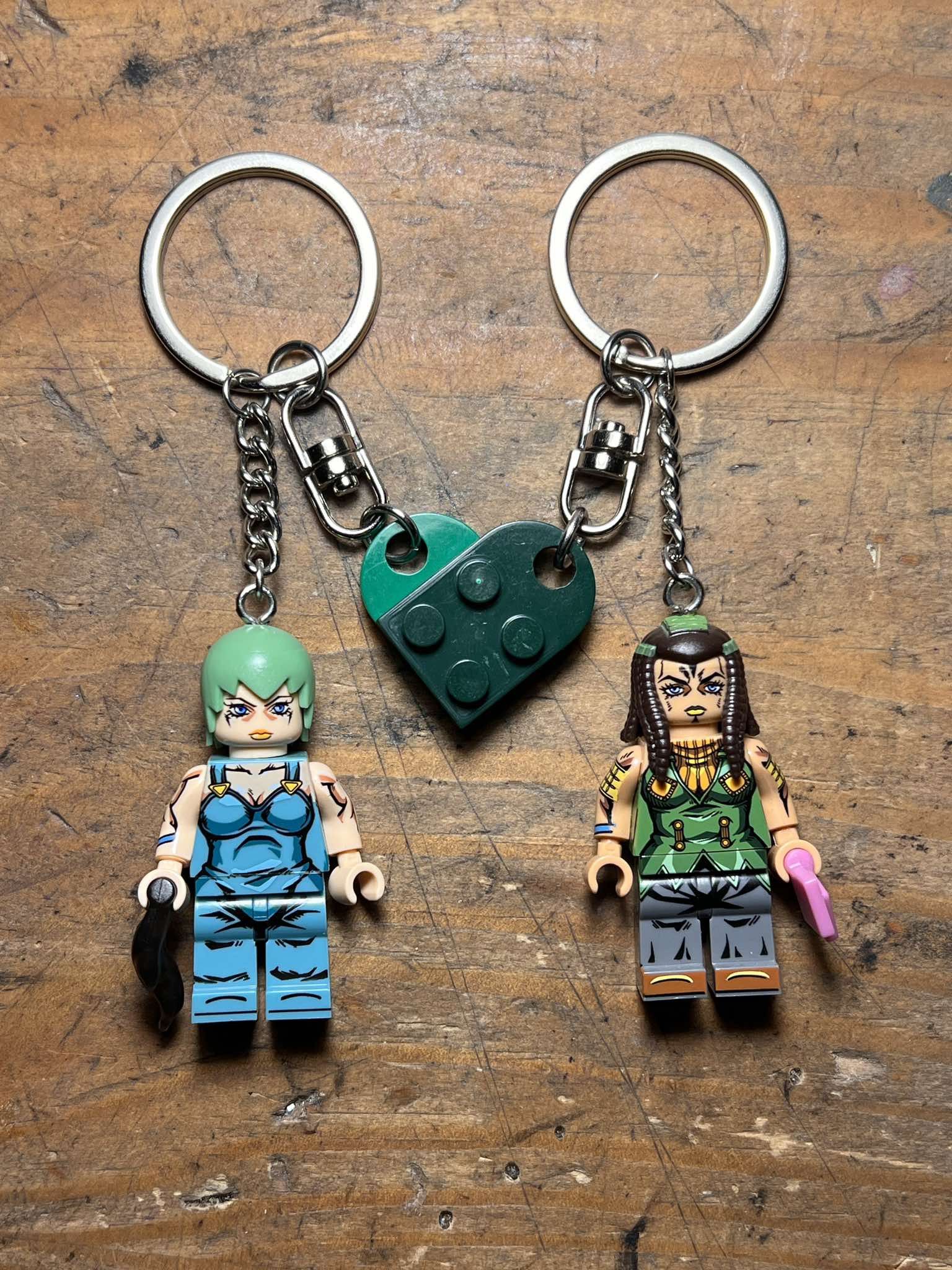 Anime Jojo Pucci Emporio anime mini figurine keychain keyring Size ONE SIZE - 2 Thumbnail