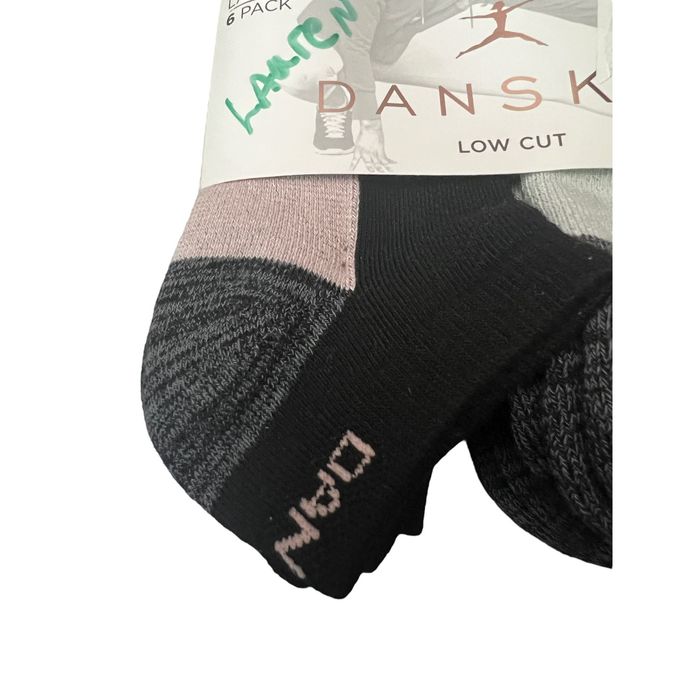 Other Danskin Low Cut Women Socks 6 Pairs Size 9 - 11 NWT READ