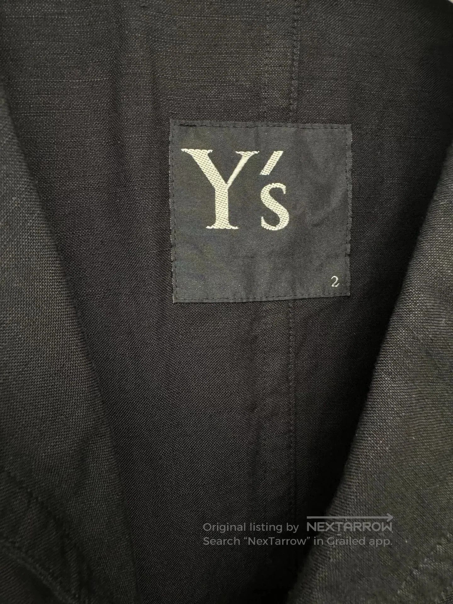Y's Y's Mixed Material Long Cardigan Dress. Size M / US 6-8 / IT 42-44 - 7 Thumbnail