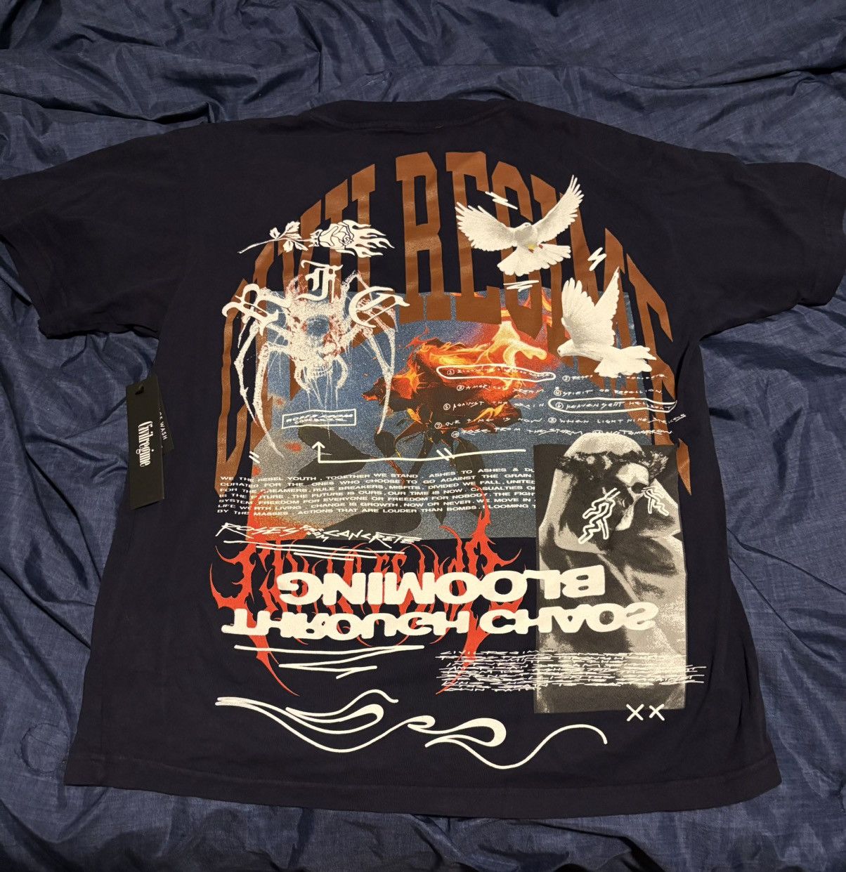 Civil Regime Civilregime Blooming Through Chaos Shirt Size M (Oversized) Size US M / EU 48-50 / 2 - 2 Thumbnail