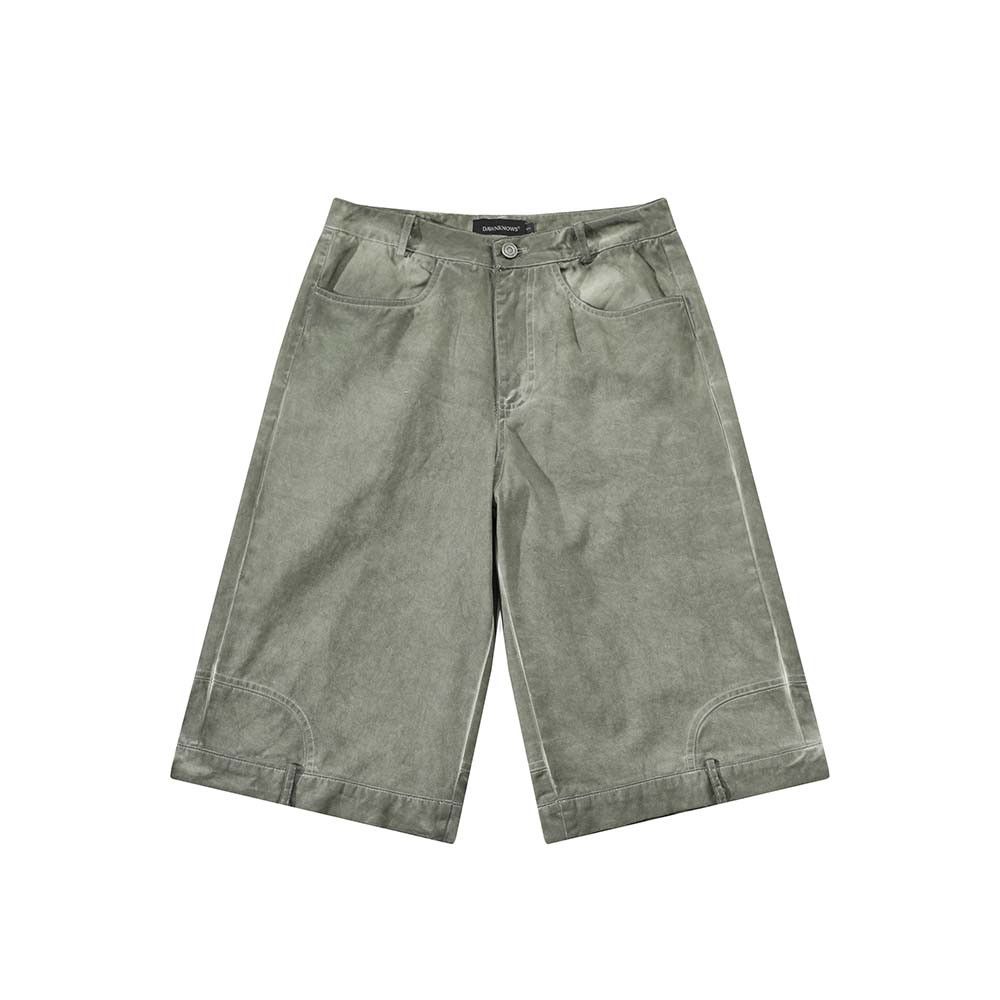 Vintage Inverted Waist Short Jeans Jorts Size US 29 - 2 Thumbnail