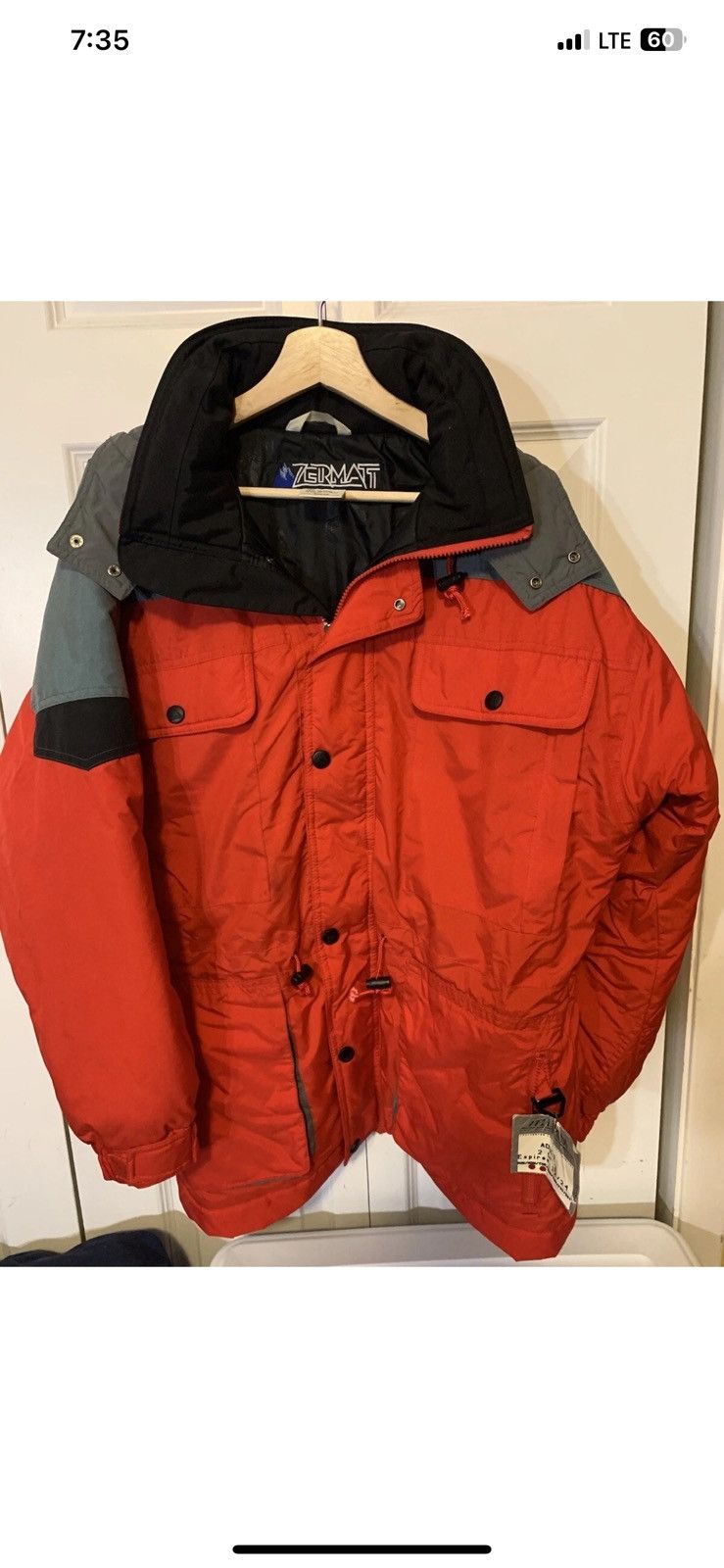 Other Vintage Zermatt Mens Sz M Ski Snowboarding Red Black Jacket Size US M / EU 48-50 / 2 - 6 Thumbnail