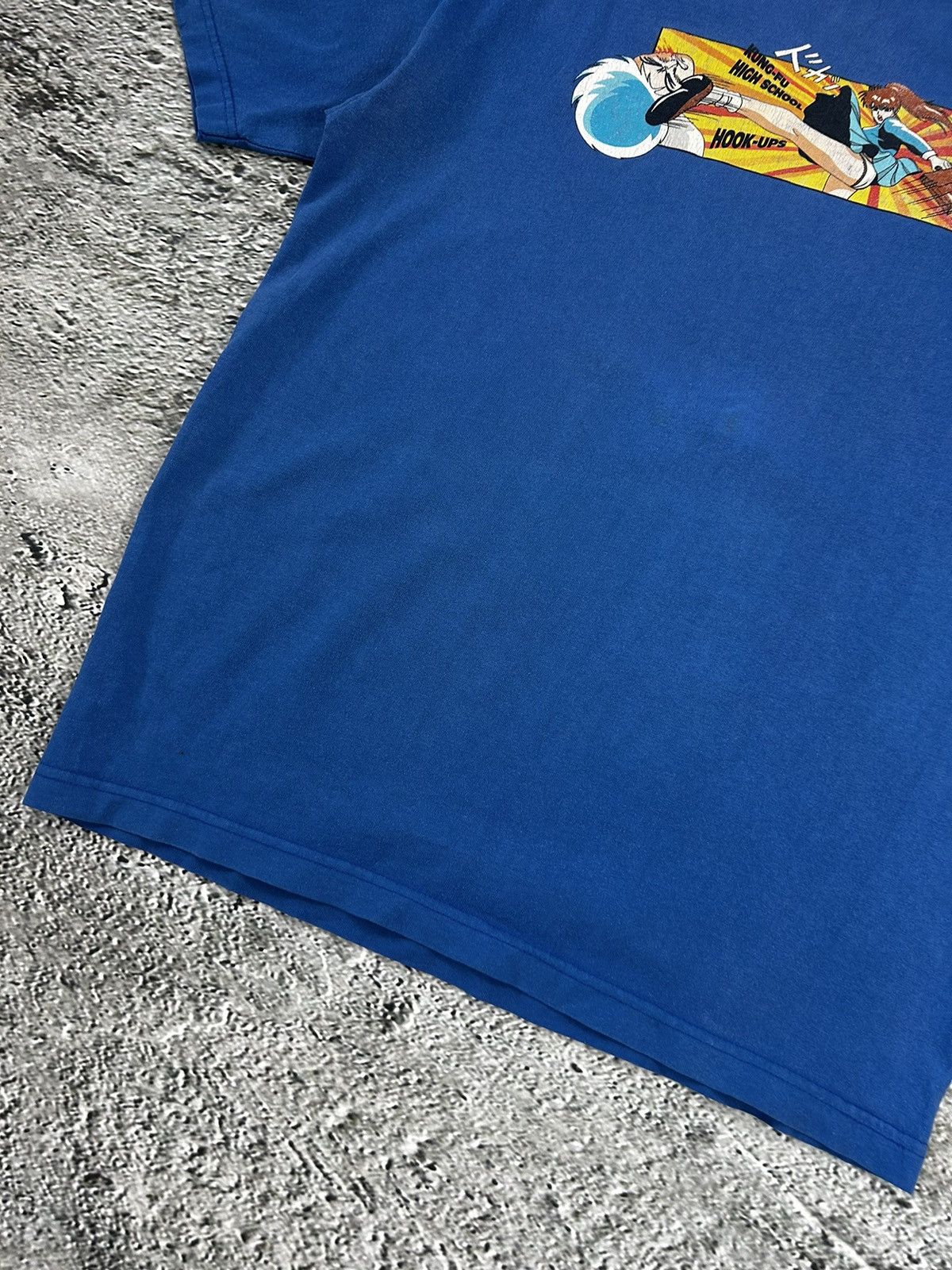 Hook-Ups Hook-ups T-shirt blue hung fu high school vintage Size US M / EU 48-50 / 2 - 3 Thumbnail