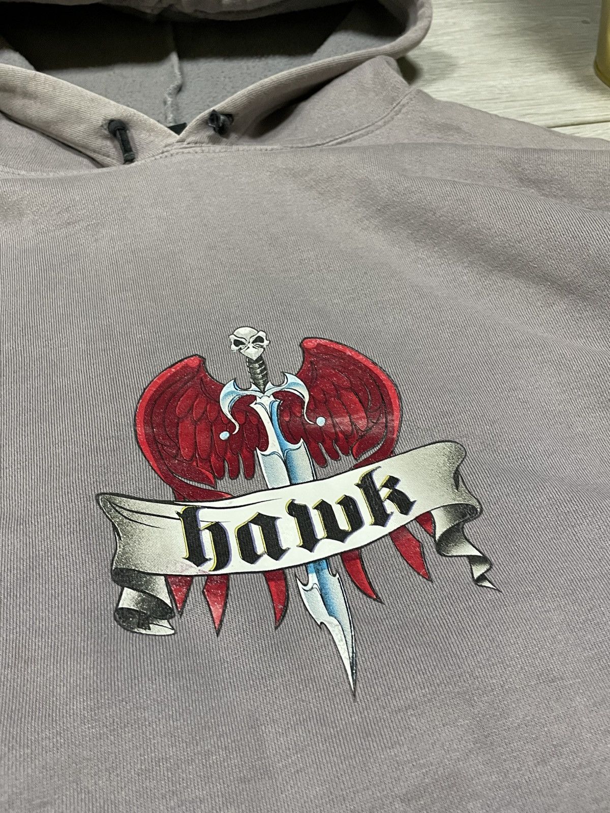Vintage y2k tony hawk skull 🗡️ Sword 💀 skateboards hoodie Size US M / EU 48-50 / 2 - 9 Thumbnail