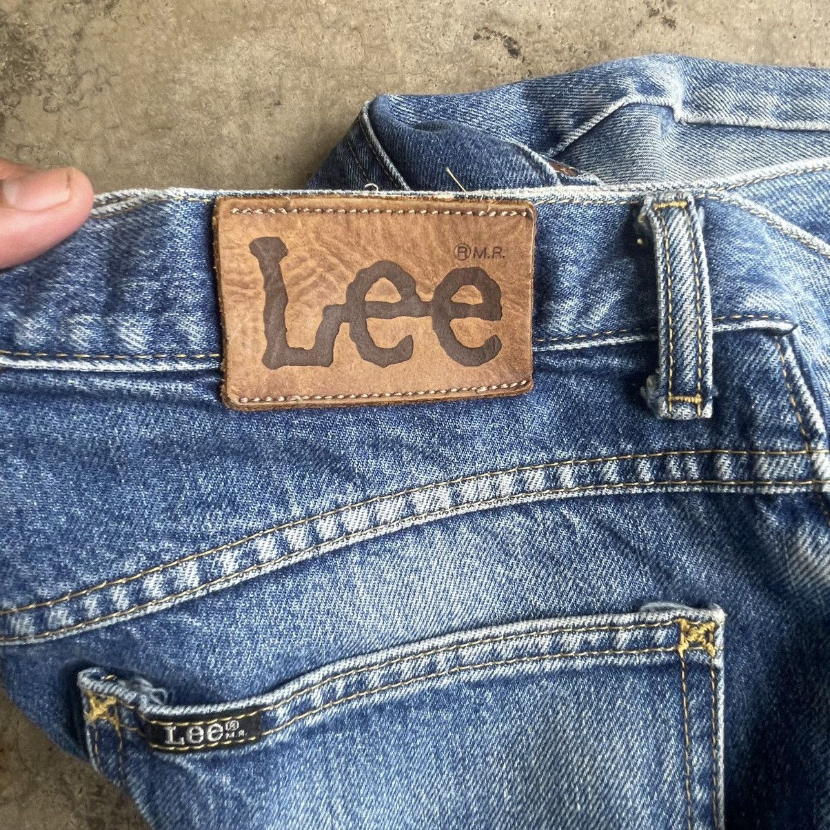 Lee 🔥Vintage Lee Stoned Washed Ripped Distress Denim Jeans Size US 30 / EU 46 - 12 Thumbnail