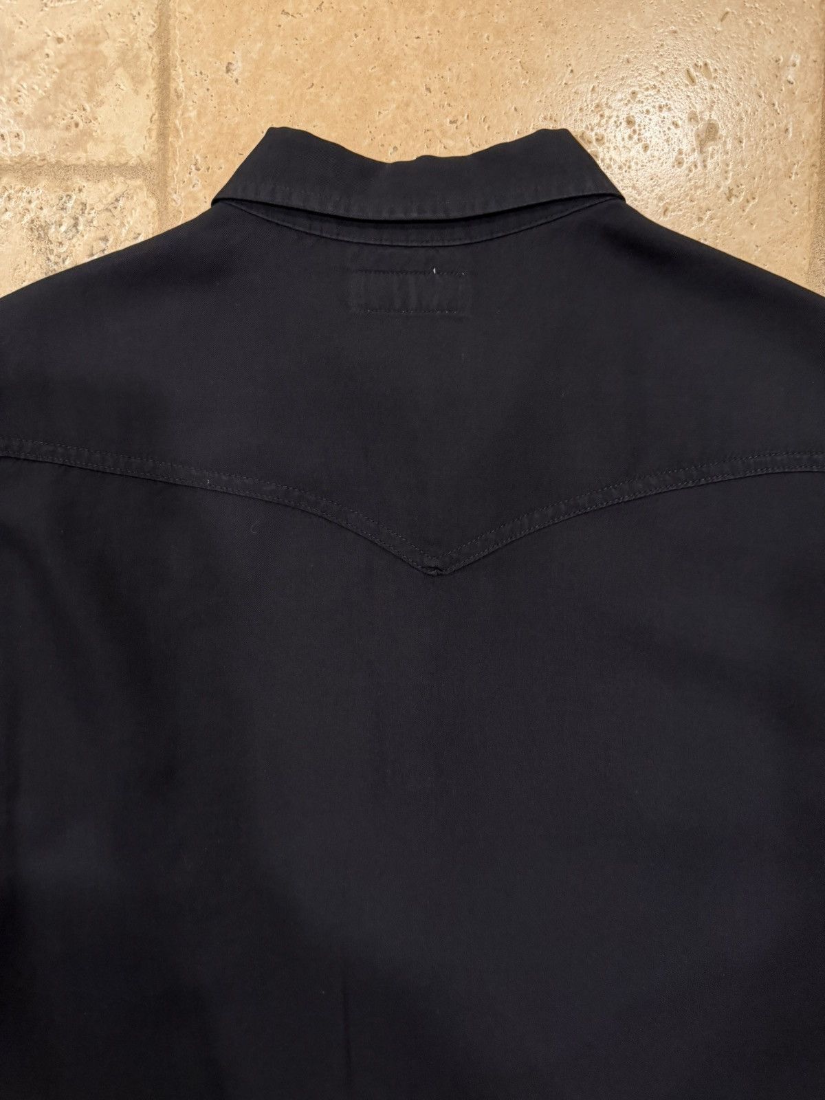 Saint Laurent Paris Saint Laurent x Hedi Western Black Button Up Shirt Size US XXL / EU 58 / 5 - 14 Thumbnail