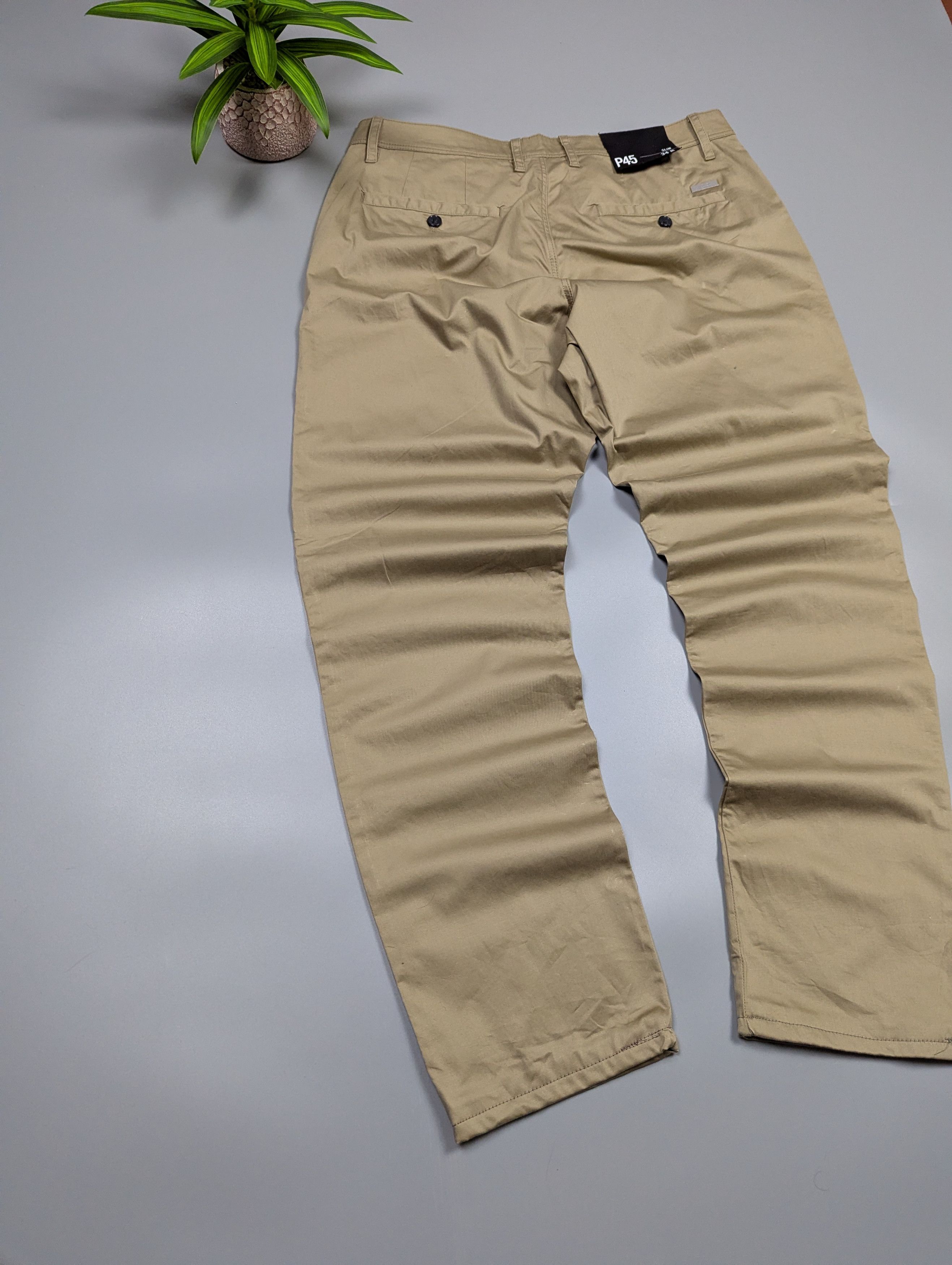 Armani Exchange New Armani Exchange Men's Slim Fit Chinos Beige Pants Size US 34 / EU 50 - 15 Thumbnail