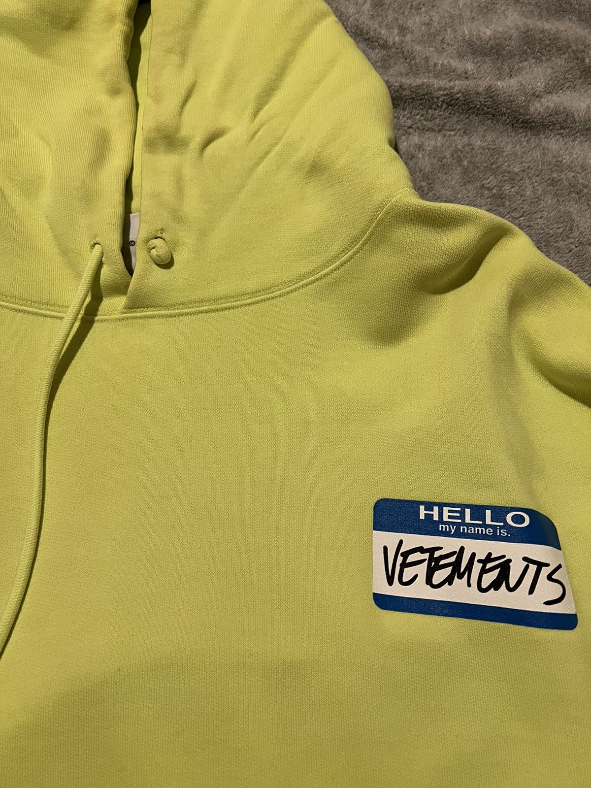 Vetements VETEMENTS Hello my name is VETEMENTS Hoodie Size US S / EU 44-46 / 1 - 3 Thumbnail