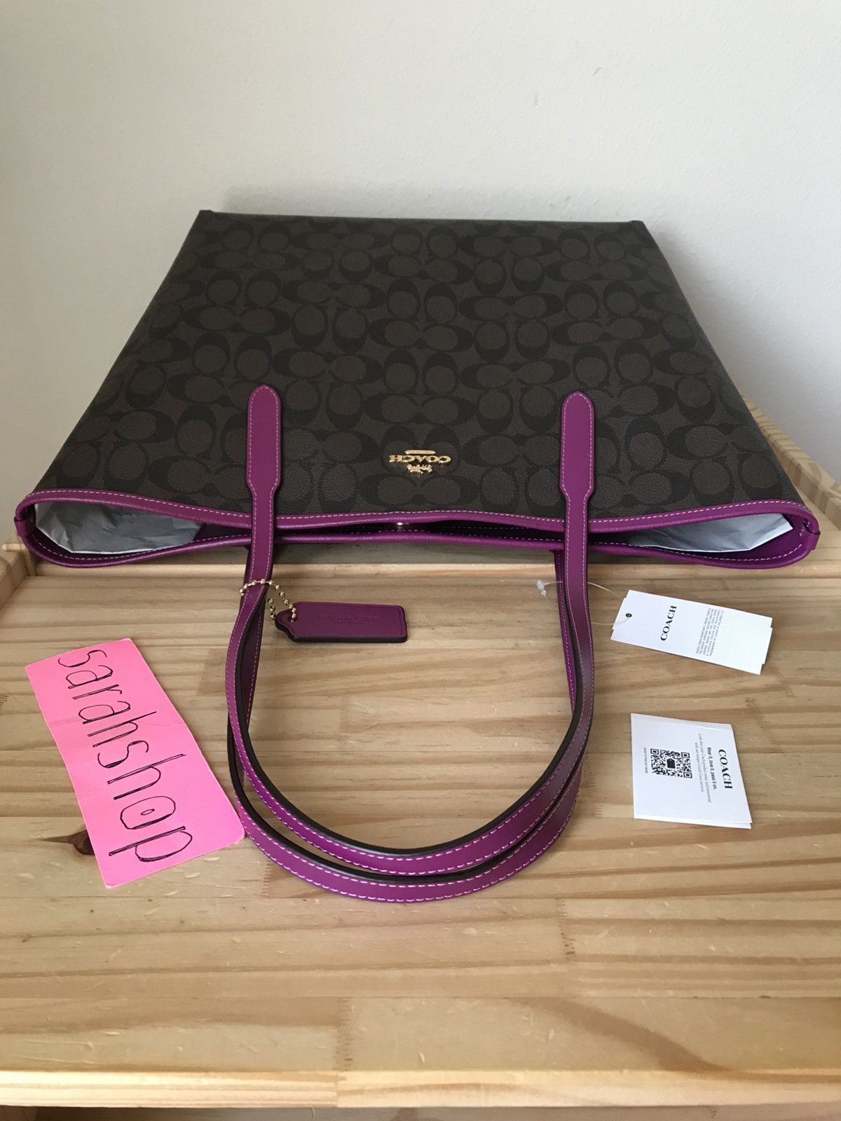 Coach Coach Signature City Tote Set Size ONE SIZE - 17 Thumbnail