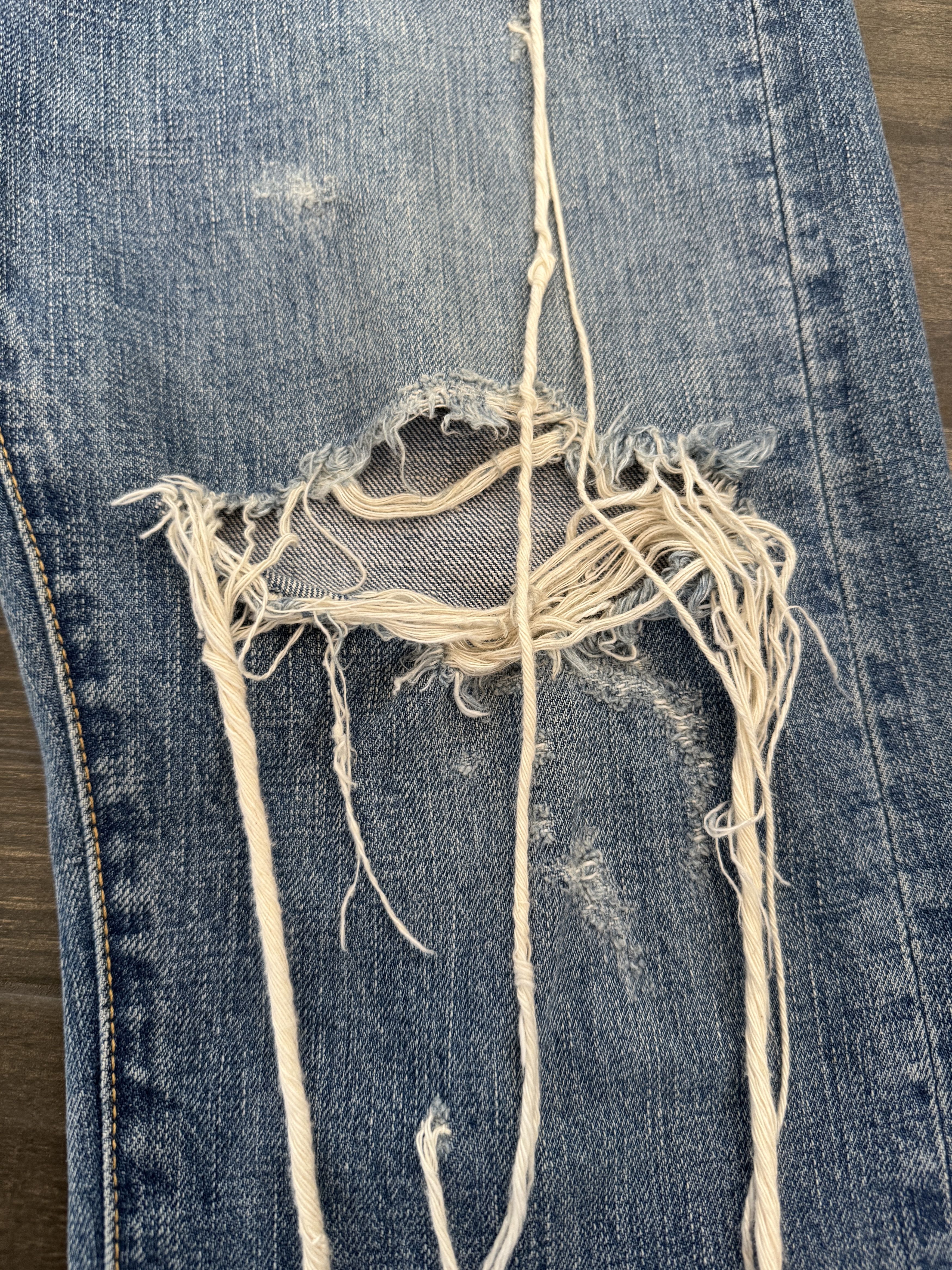 Doublet Too Much Damage Denim Jeans Distressed Size L Size US 34 / EU 50 - 2 Thumbnail