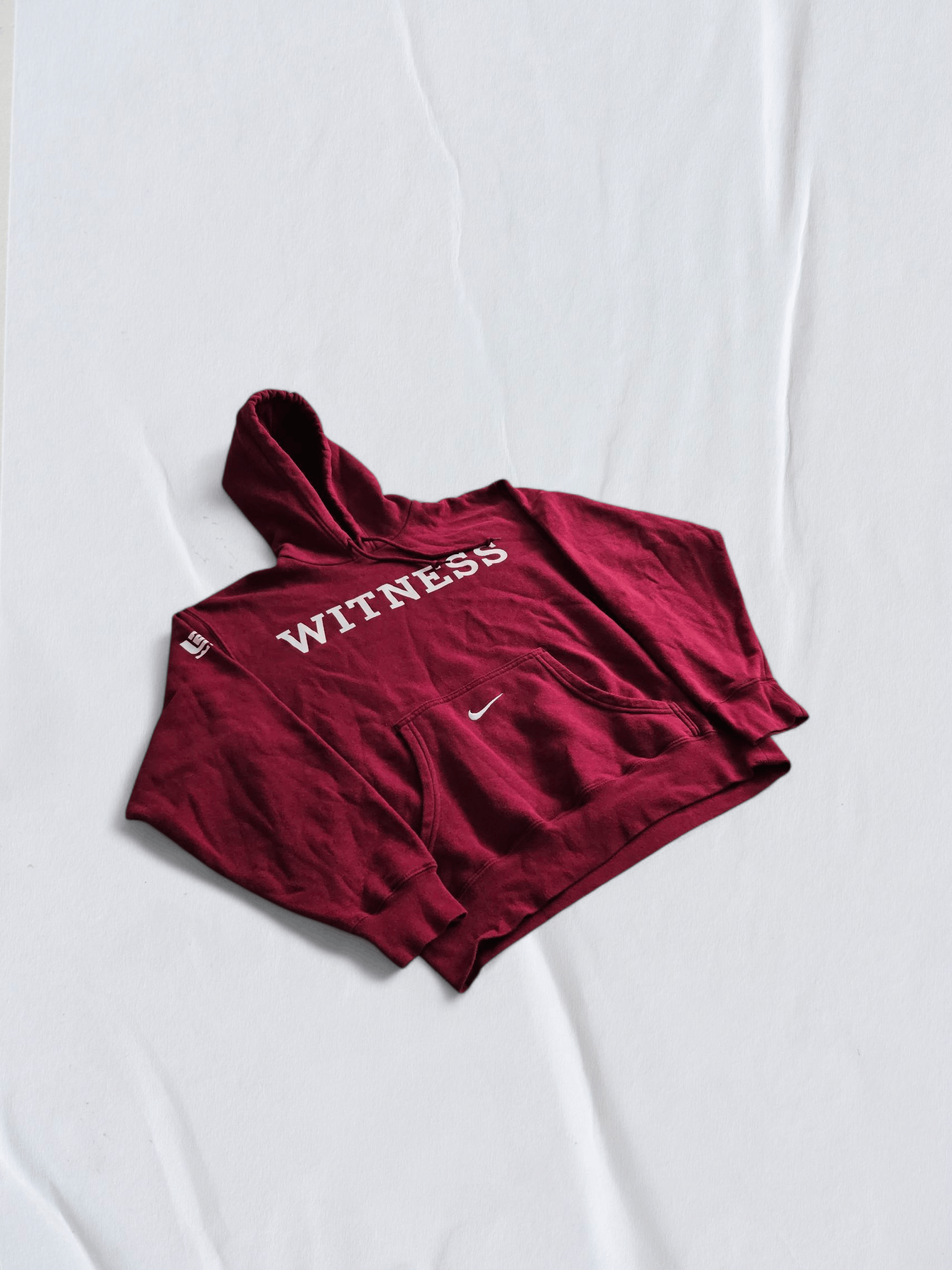 Nike Nike vintage Witness hoodie central swoosh team tag Size US S / EU 44-46 / 1 - 1 Thumbnail
