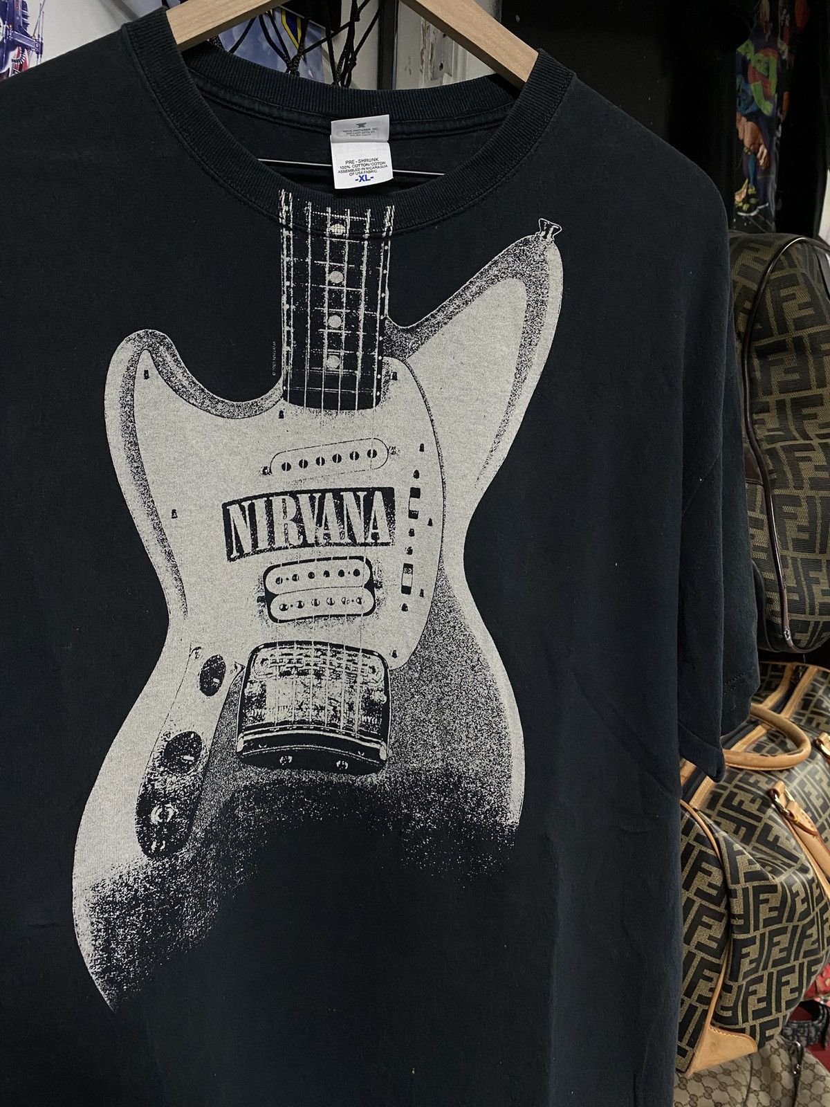Band Tees Vintage 00’ Nirvana Band T-Shirt Adult Size XLarge Size US XL / EU 56 / 4 - 2 Thumbnail