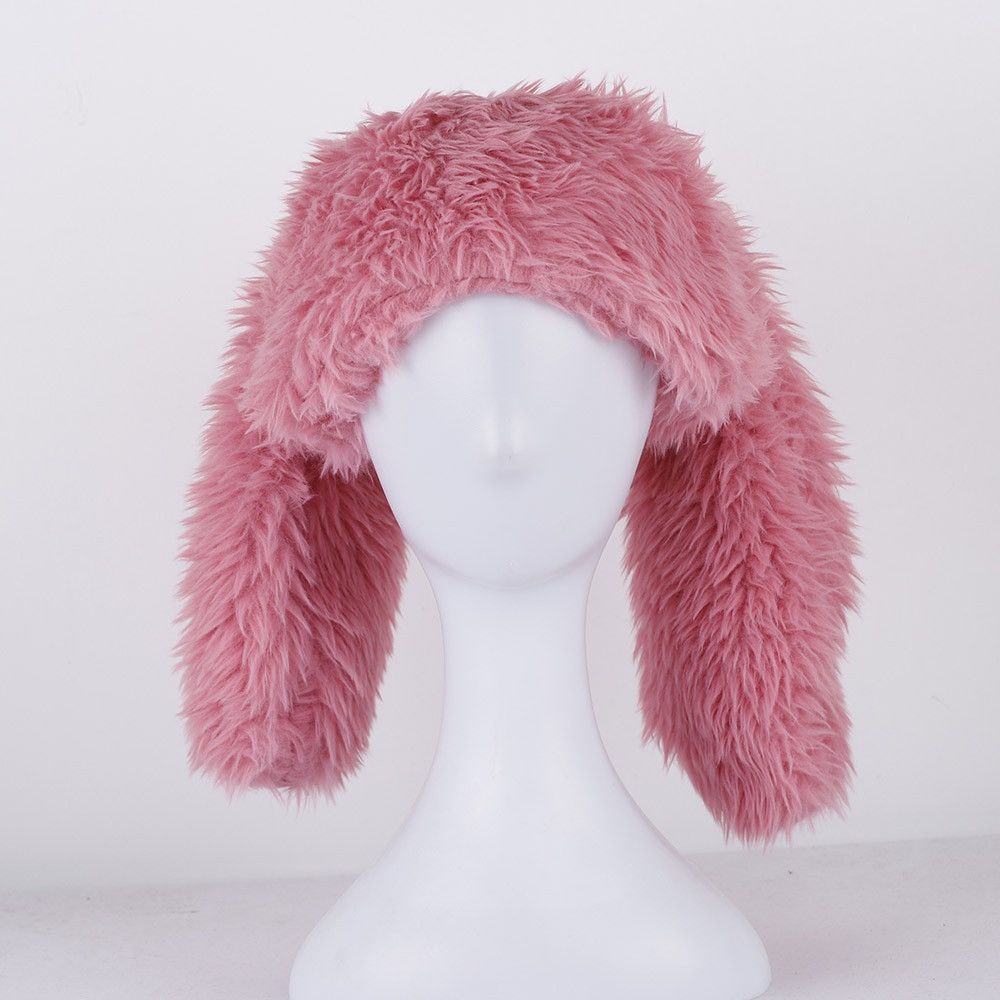Japanese Brand × Vintage Y2k Rabbit Ears Plush Hats Size ONE SIZE - 1 Thumbnail
