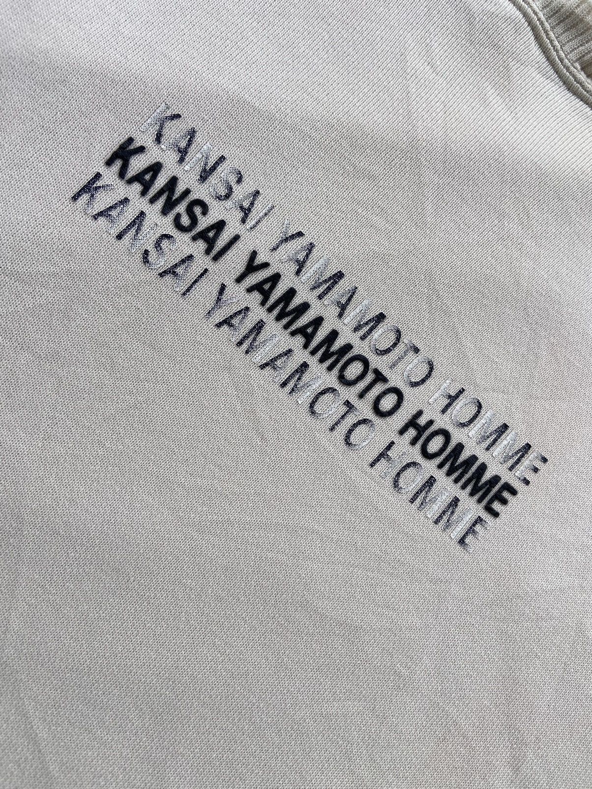 Kansai Yamamoto Vintage 1990’s Kansai Yamamoto Homme Center LogoSweatshirt Size US M / EU 48-50 / 2 - 3 Thumbnail