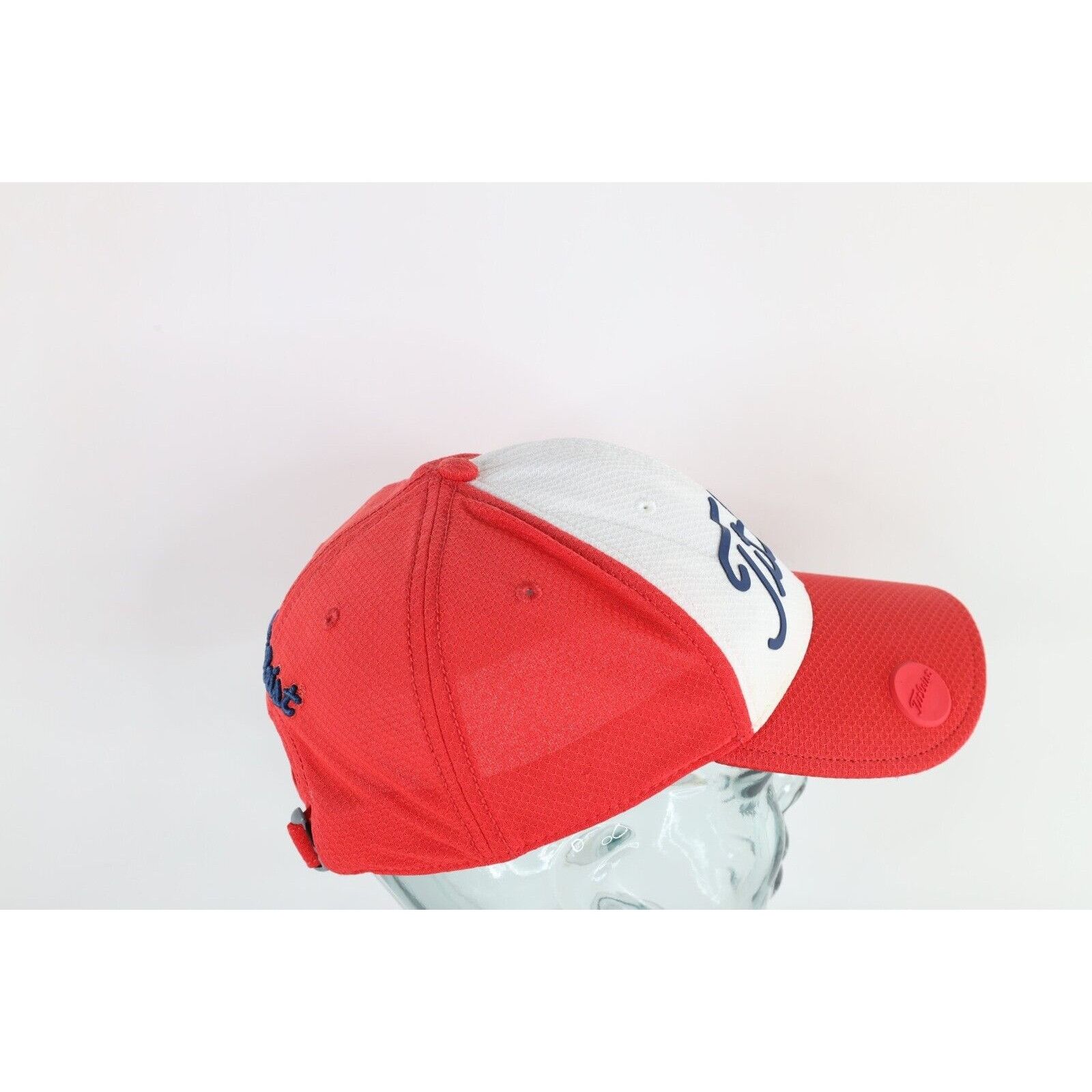 Titleist Titleist Golf Distressed Script Spell Out Color Block Hat Size ONE SIZE - 6 Thumbnail