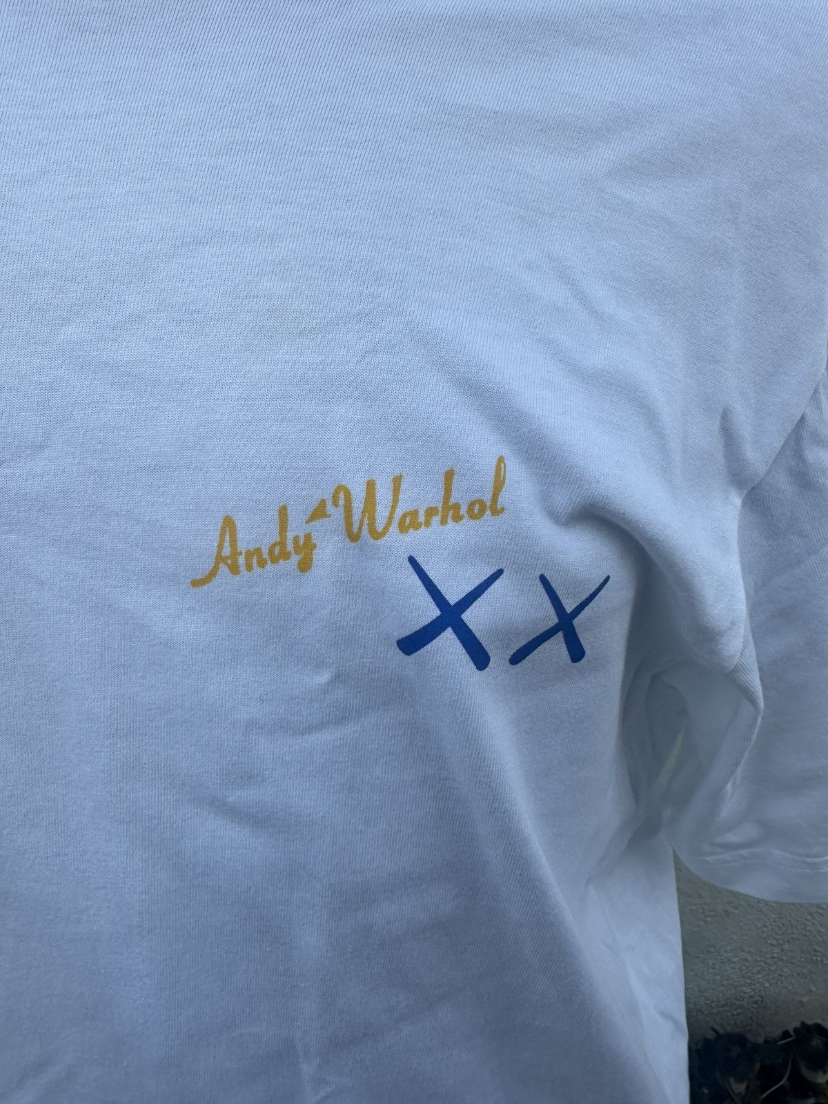 Andy Warhol × Kaws × Uniqlo Japan KAWS x Uniqlo UT Graphic T-shirt Men's XL Andy Warhol Size US XL / EU 56 / 4 - 3 Thumbnail