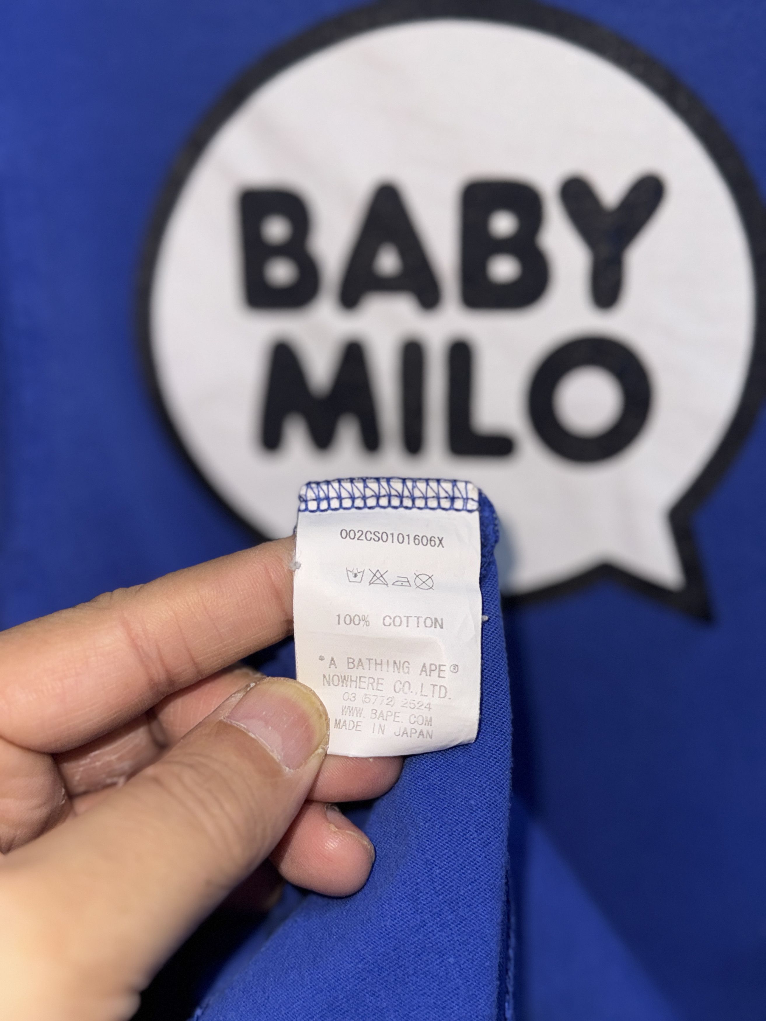 Bape A Bathing Ape Bape Baby Milo Ringer T-Shirt Size US M / EU 48-50 / 2 - 7 Thumbnail
