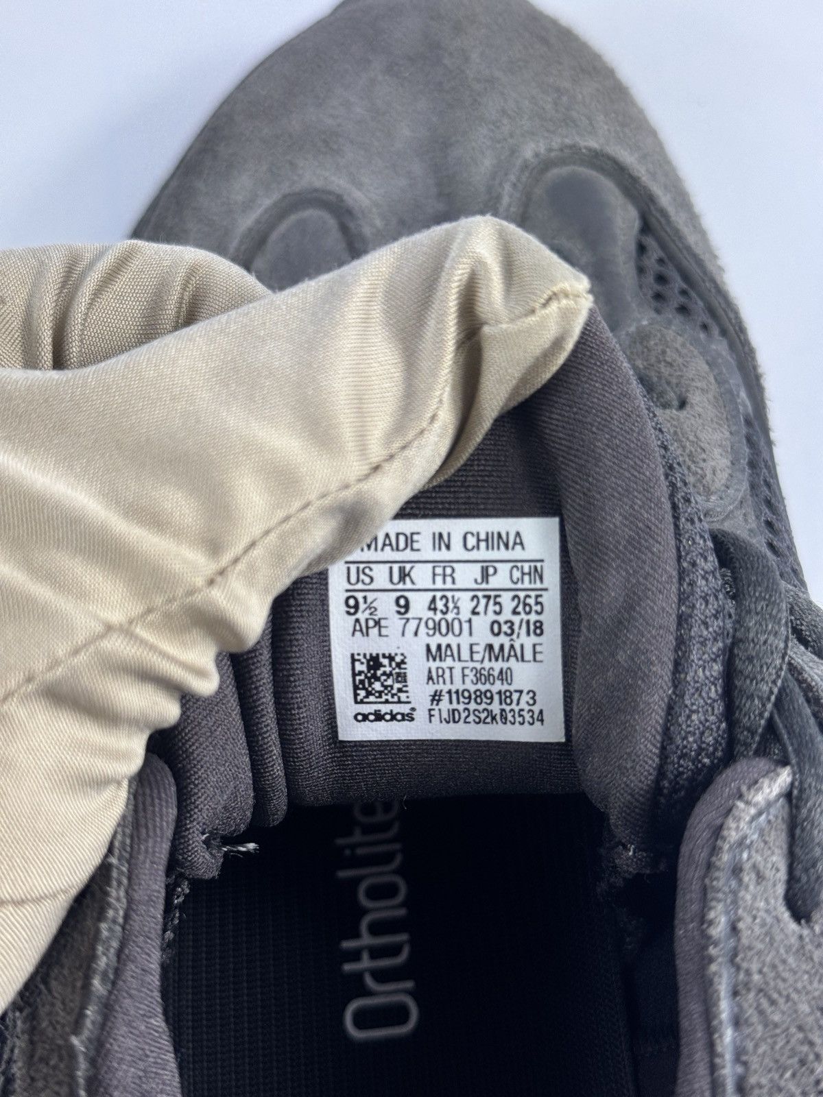 Yeezy ADIDAS YEEZY 500 UTILITY BLACK SNEAKERS Size US 9.5 / EU 42-43 - 7 Thumbnail