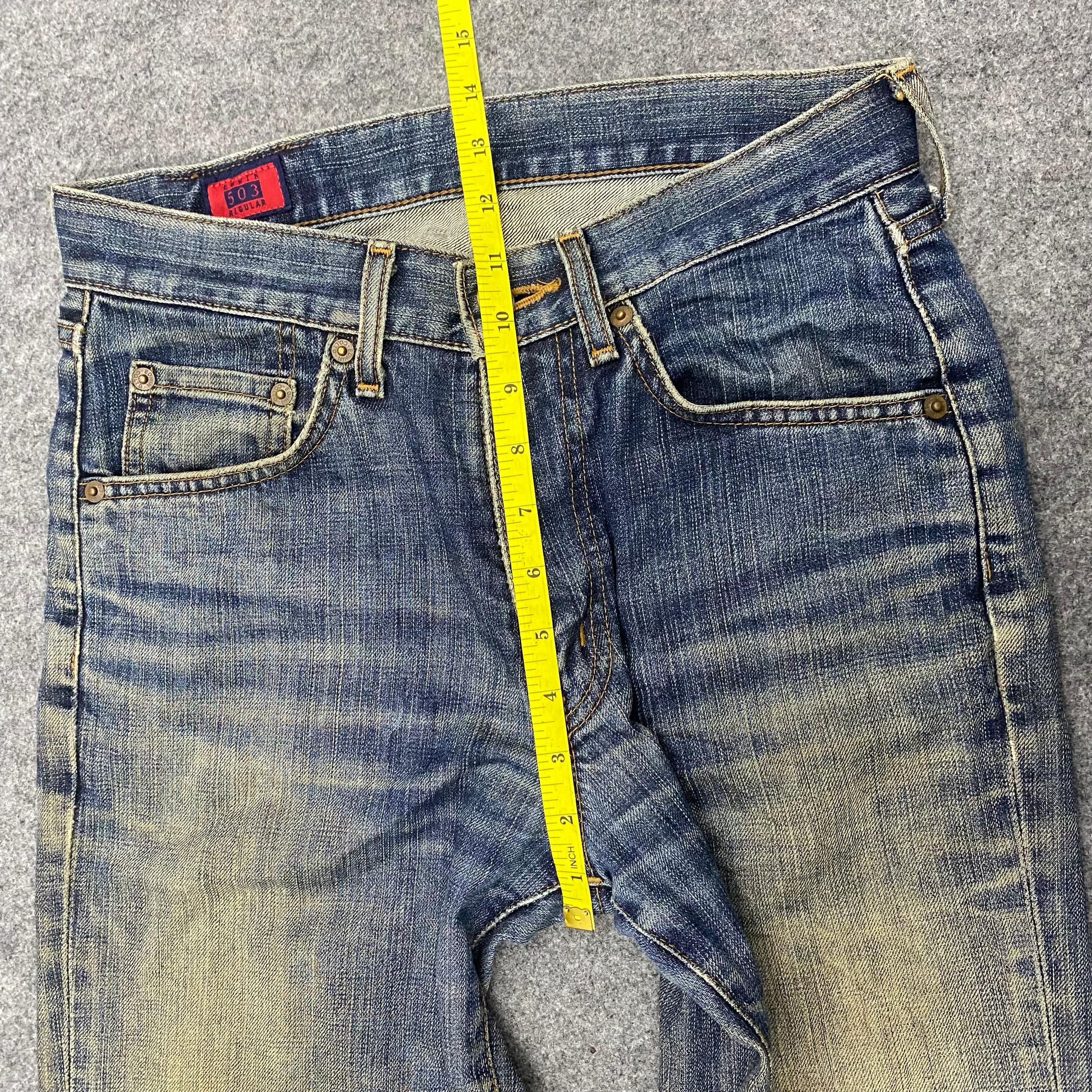 If Six Was Nine 💥Best Offer💥Vintage Edwin 503 Regular Distressed Denim Size US 29 - 8 Thumbnail