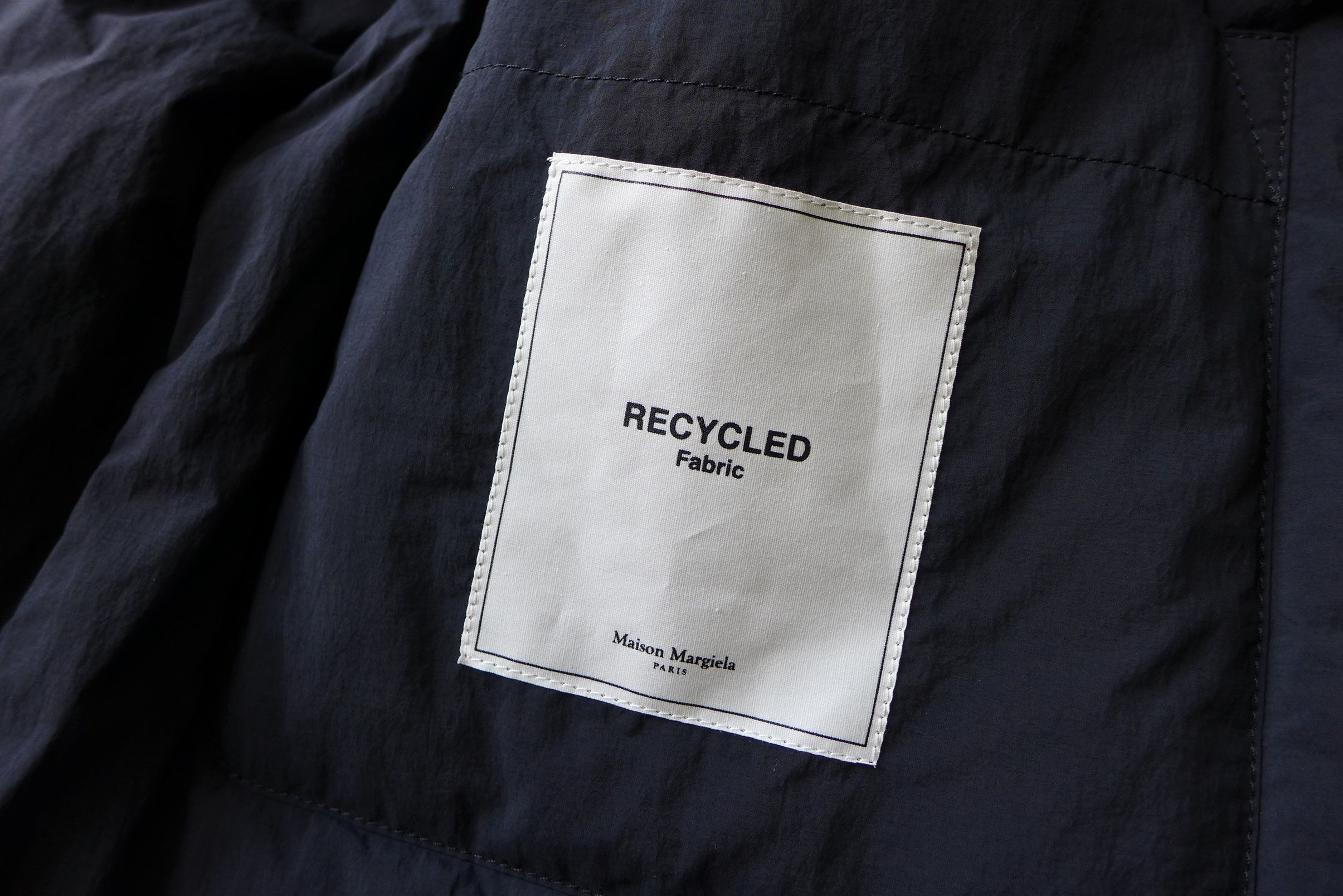 Maison Margiela Margiela Collarless Padded Blazer Jacket - Black Nylon Size US S / EU 44-46 / 1 - 13 Thumbnail