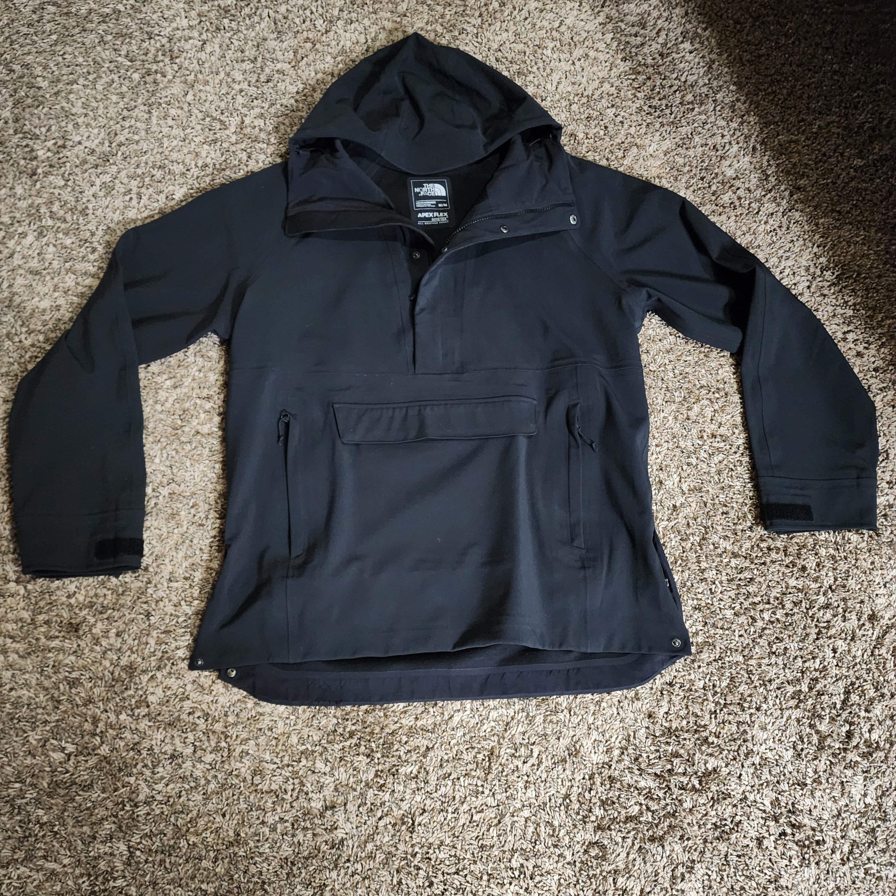 image of The North Face Gore-Tex Anorak Jacket Black, Men's (Size Medium)