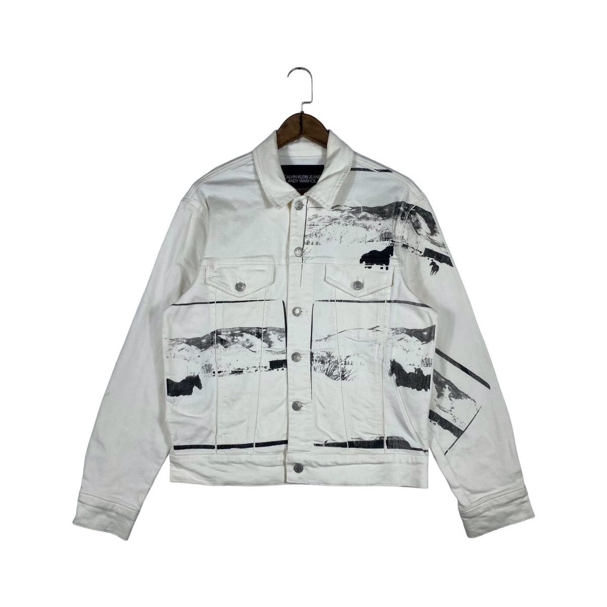 Andy Warhol Calvin Klein X Andy Warhol Denim Jacket Size US S / EU 44-46 / 1 - 1 Thumbnail