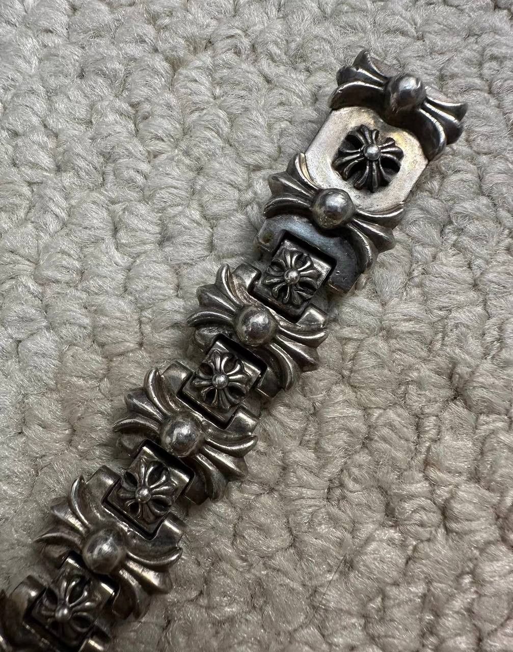 Chrome Hearts Chrome Hearts bracelet with a floral cross Size ONE SIZE - 6 Thumbnail