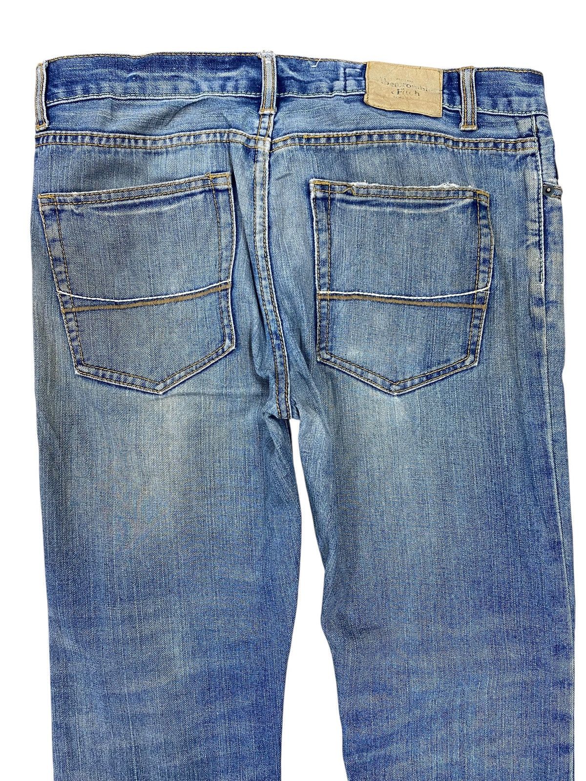 Abercrombie & Fitch Abercrombie & Fitch Mud Wash Style Bootcut Jeans Size US 36 / EU 52 - 4 Thumbnail