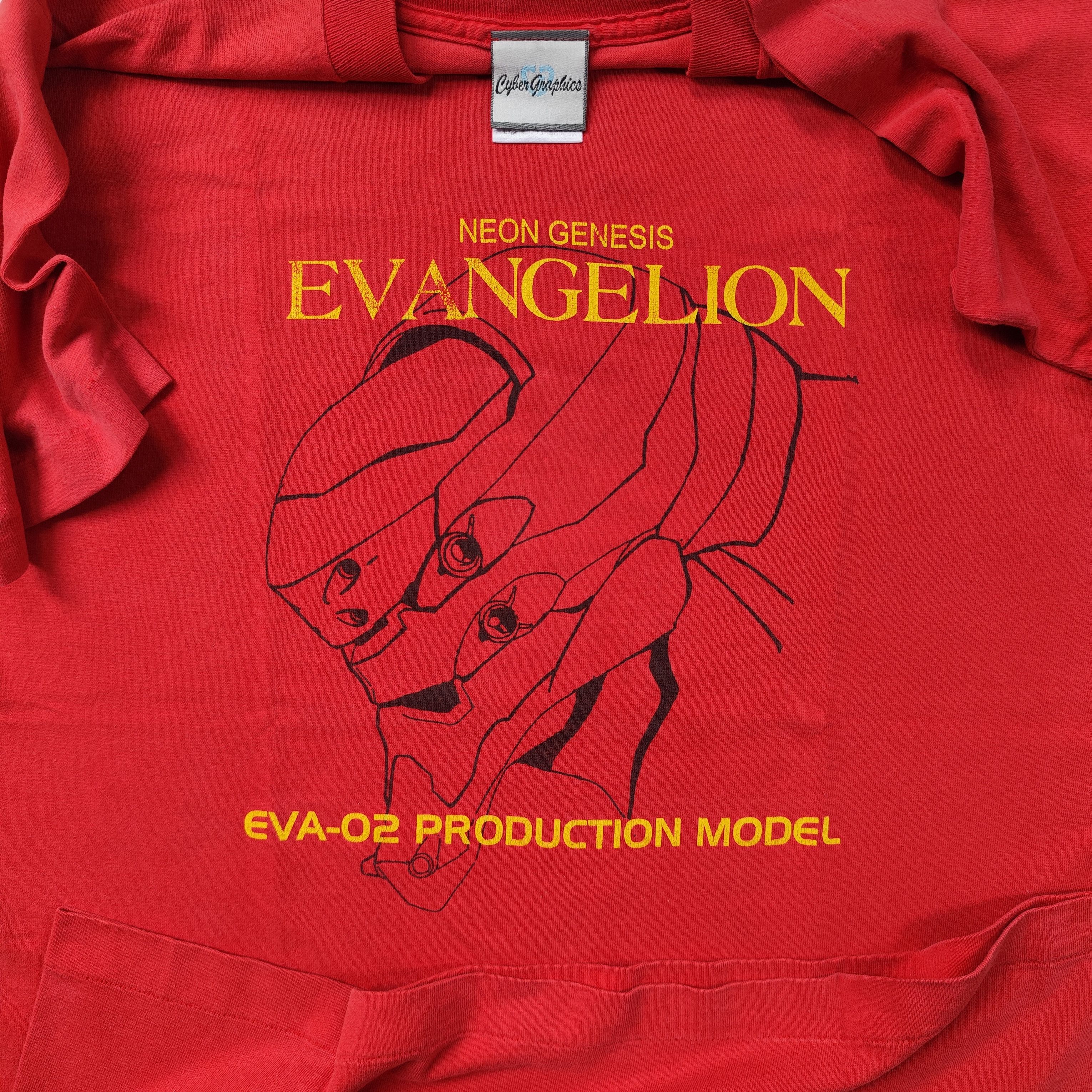 Anime × Vintage ANIME EVANGELION UNIT 02 ASUKA LANGLEY RARE VINTAGE Size US M / EU 48-50 / 2 - 1 Thumbnail