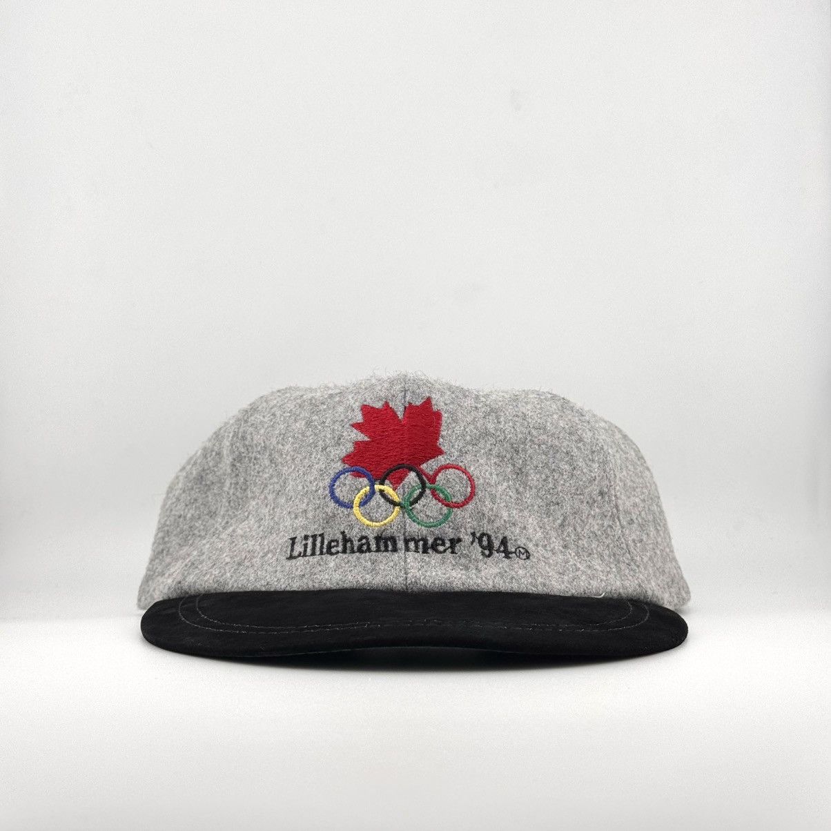 Vintage Vtg 1994 Lillehammer Olympics Team Canada Official Cap Hat Size ONE SIZE - 1 Thumbnail