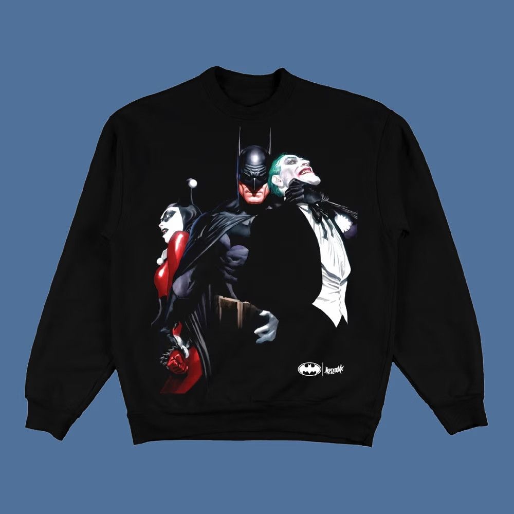 J Brand VINTAGE? No. Brand New Welcome x Batman Harley and Joker Crew Black M Sweatshirt Men Pullover Size US M / EU 48-50 / 2 - 1 Preview