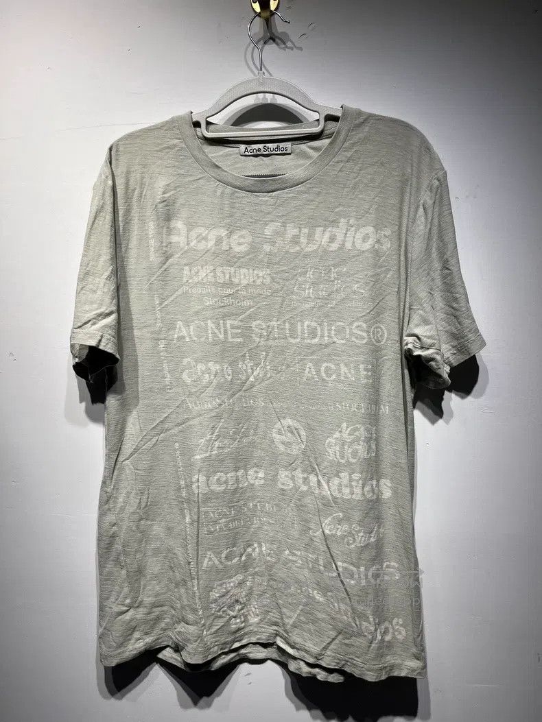 Acne Studios Acne Studios SS24 Round Collar Letter Badge Printed Casual Size US L / EU 52-54 / 3 - 1 Thumbnail