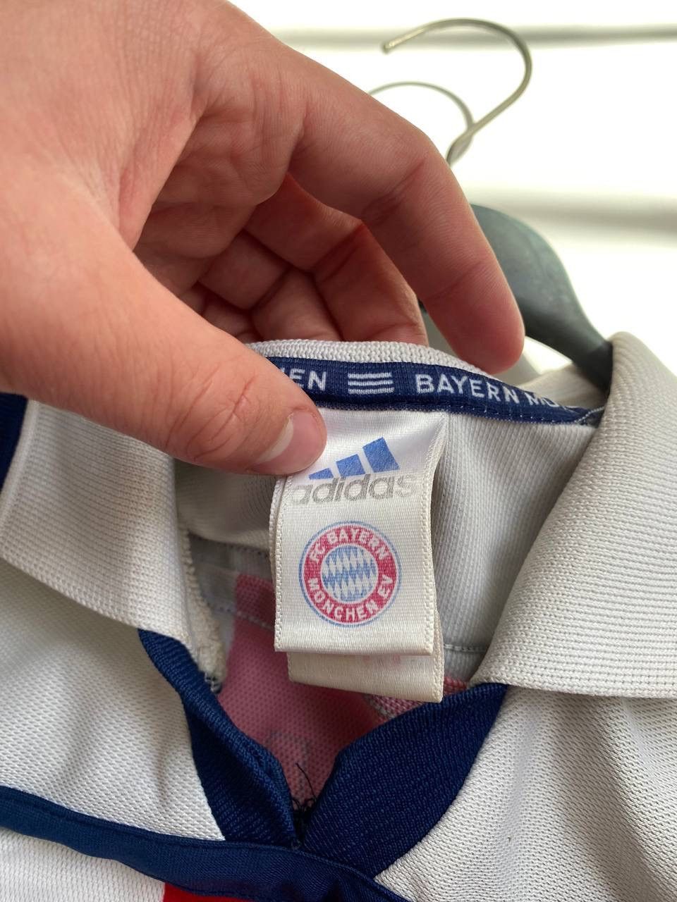 Adidas BAYERN MUNICH 2000-2001 ADIDAS AWAY FOOTBALL SOCCER JERSEY Size US XL / EU 56 / 4 - 7 Thumbnail